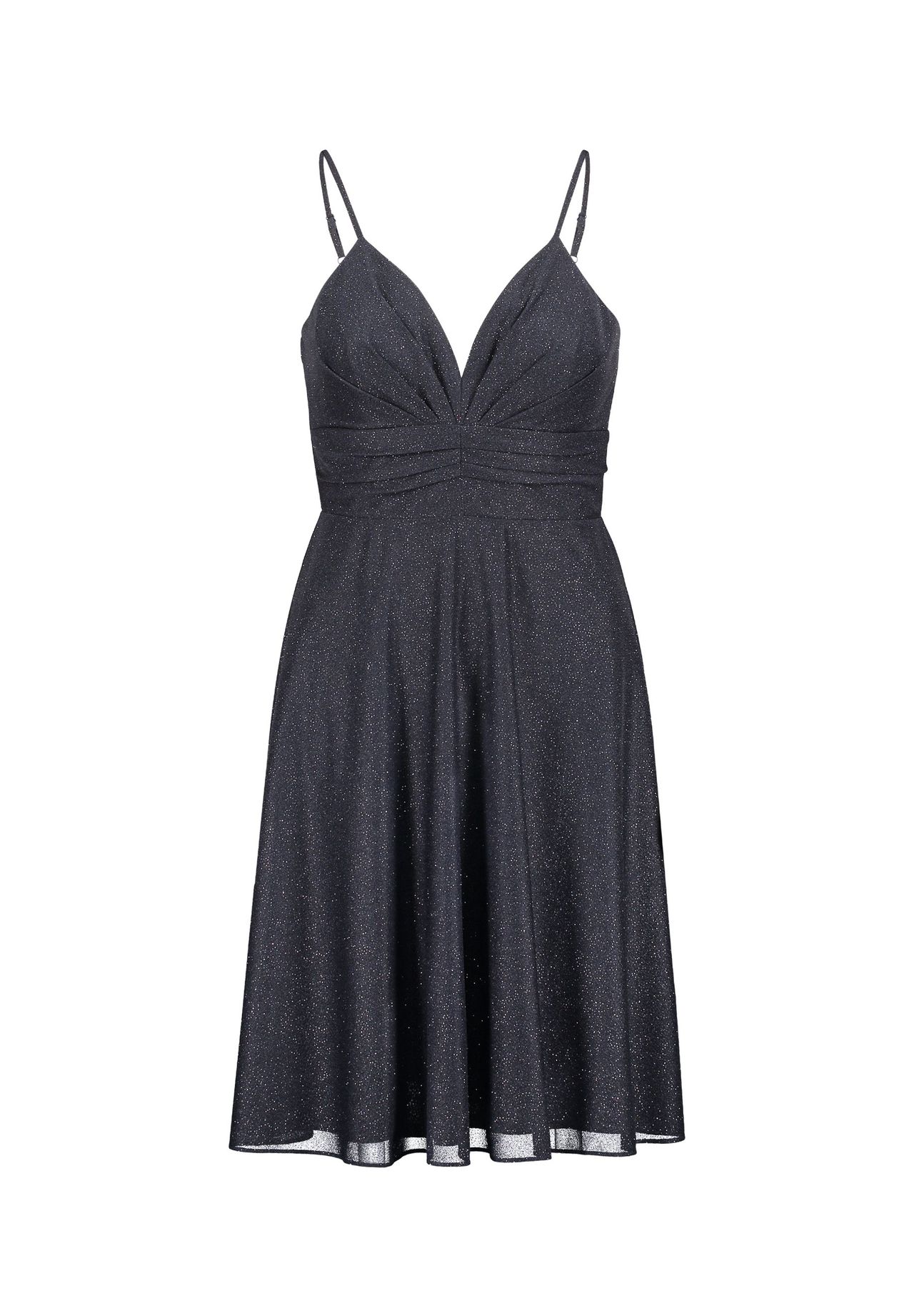 Vera Mont Abendkleid, lang, für Damen, blau, 34