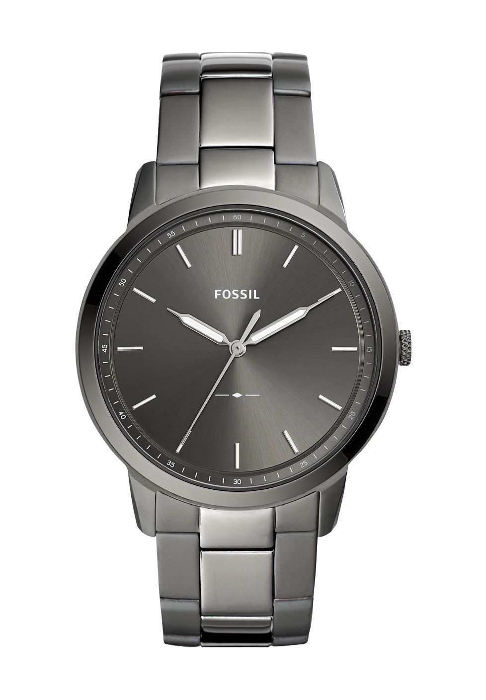 FOSSIL Herrenuhr 'The Minimalist FS5459', anthrazit