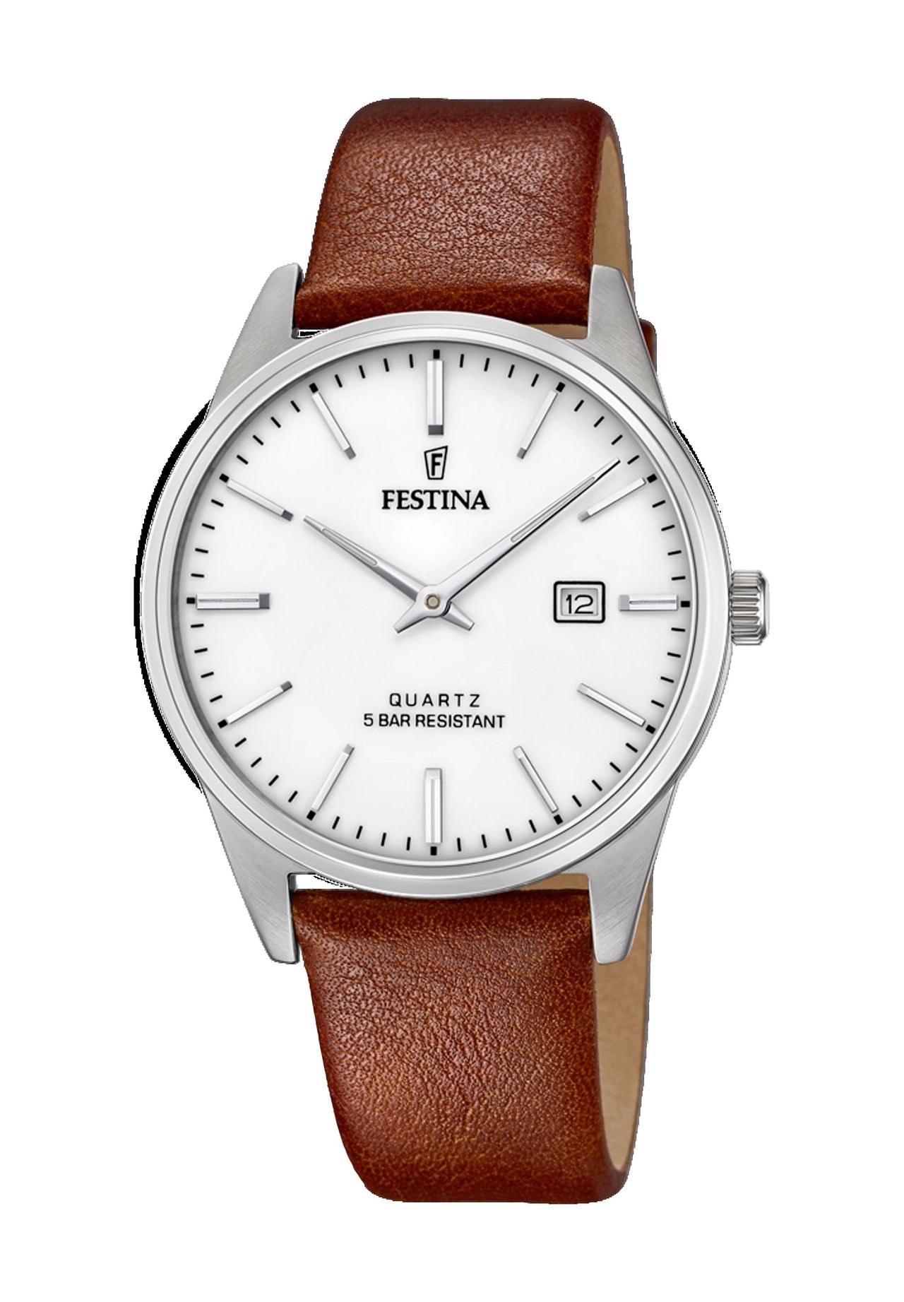 FESTINA Herrenuhr 'F20512', SILBER/BRAUN