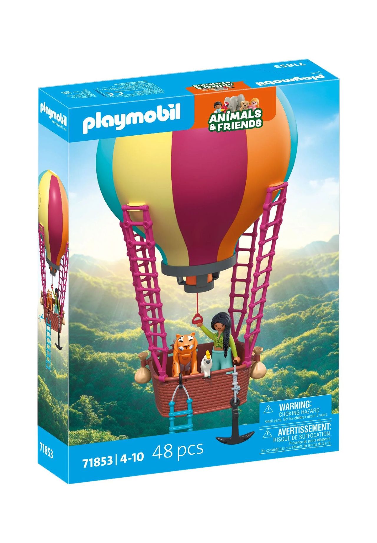 playmobil® Animals & Friends - Ballonreise 71853, 152 MEHRFARBIG, 99
