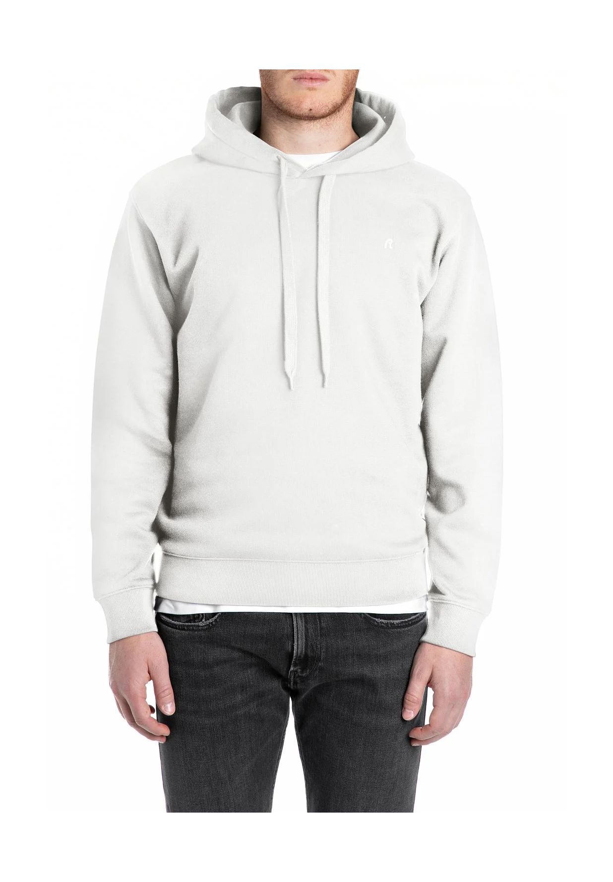 REPLAY Hoodie, Tunnelzug, für Herren, weiß, L