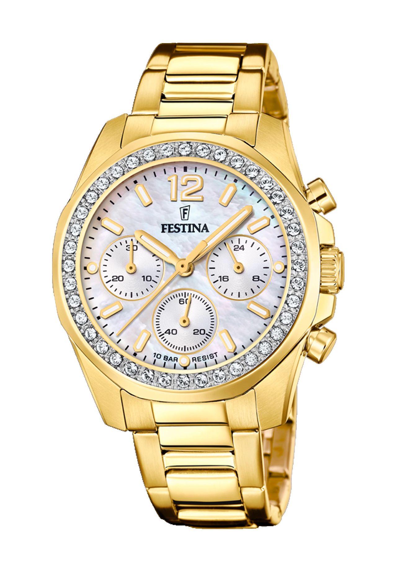 FESTINA Damen Chronograph, GOLD
