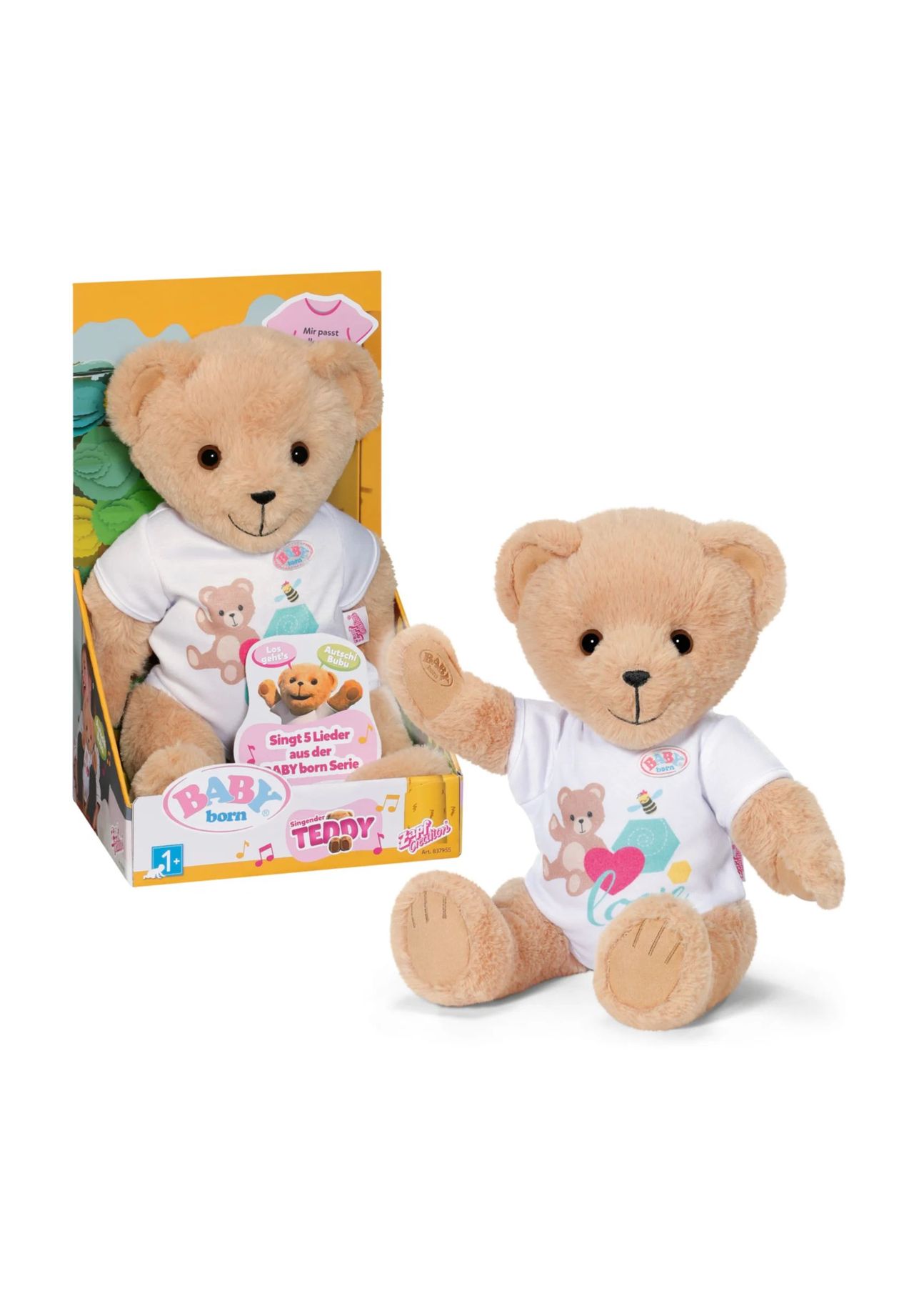 BABY born® Singender Teddy, mehrfarbig, 99