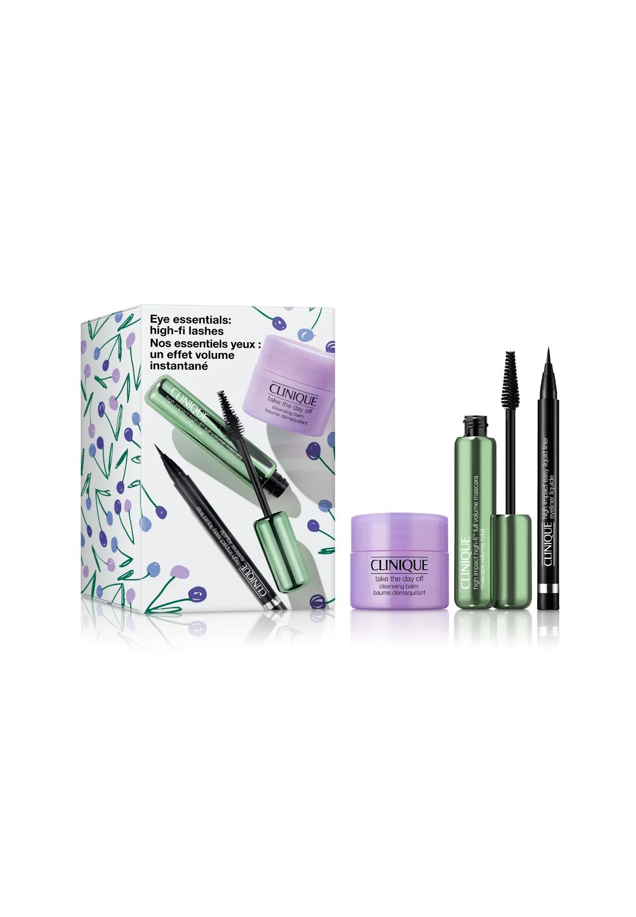 CLINIQUE High Impact™ High-fi Make-up-, Make-up-Sets, mascara, schwarz (SCHWARZ), volumen/definition/verlängernd, Deckkraft: Hoch, dermatologisch getestet,