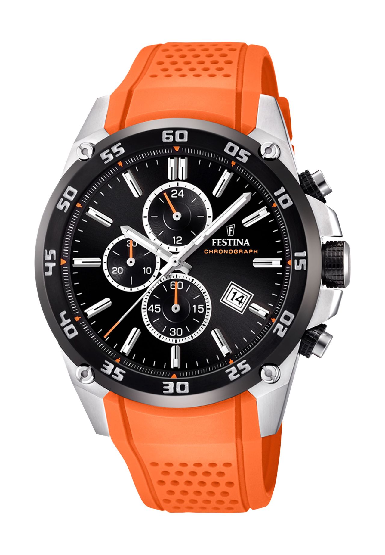 FESTINA Herren Chronograph 'F20330/4', SCHWARZ