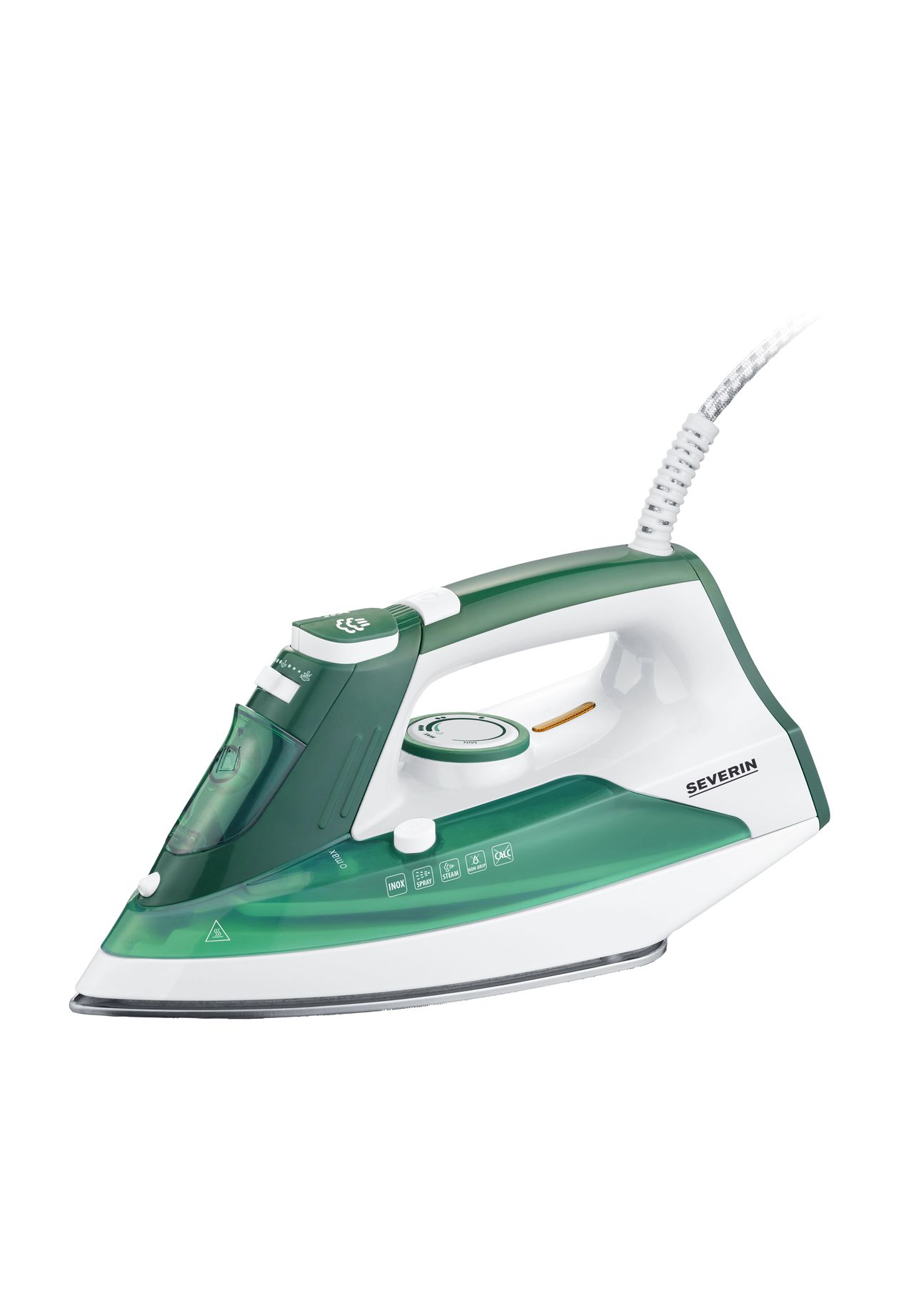 SEVERIN Dampfbügeleisen 'BA 3261', Edelstahlsohle, 2400 Watt, grün, 99