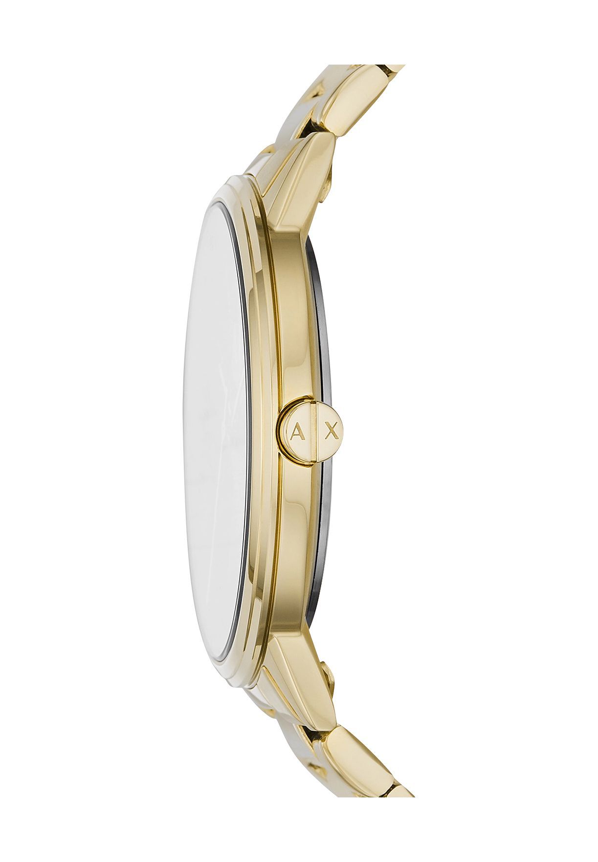 ARMANI EXCHANGE Herren Uhren-Set 'AX7119', GOLD