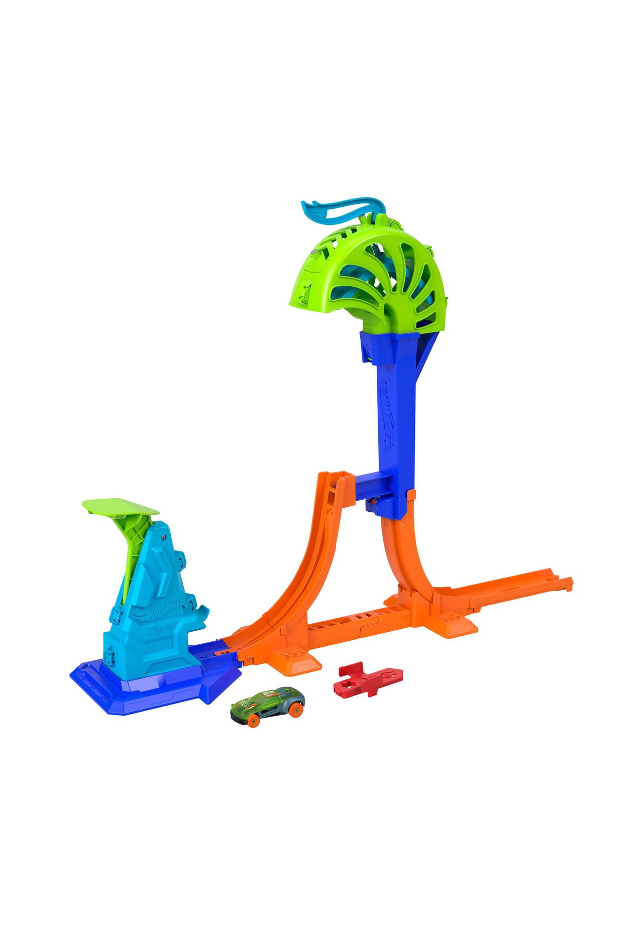 Hot Wheels Auto-Stunt-Bahn 'Power-Start-Champion-Trackset', mehrfarbig, 99