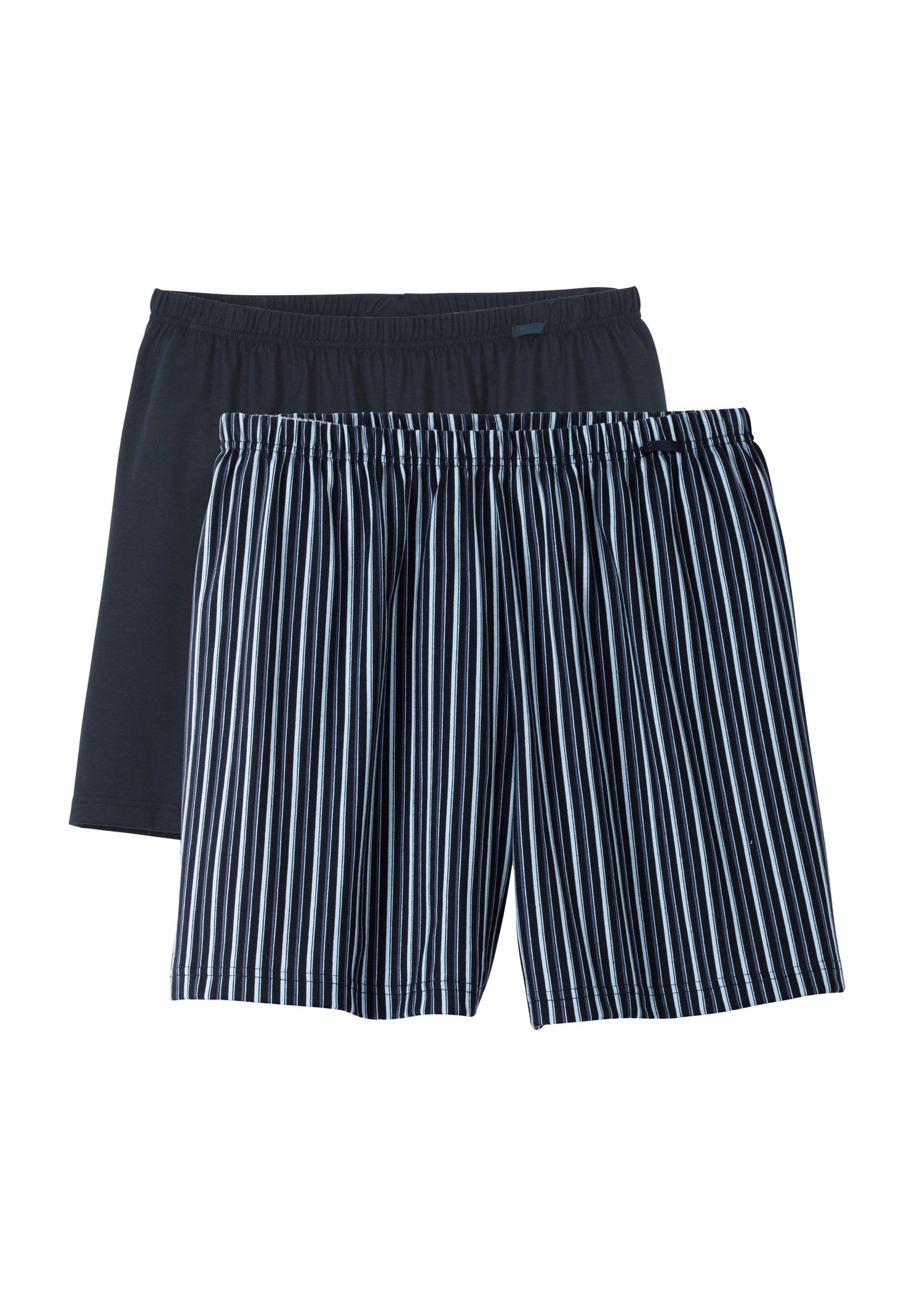 CALIDA Prints Benefit Boxershorts, 2er-Pack, Baumwolle, für Herren, blau, M
