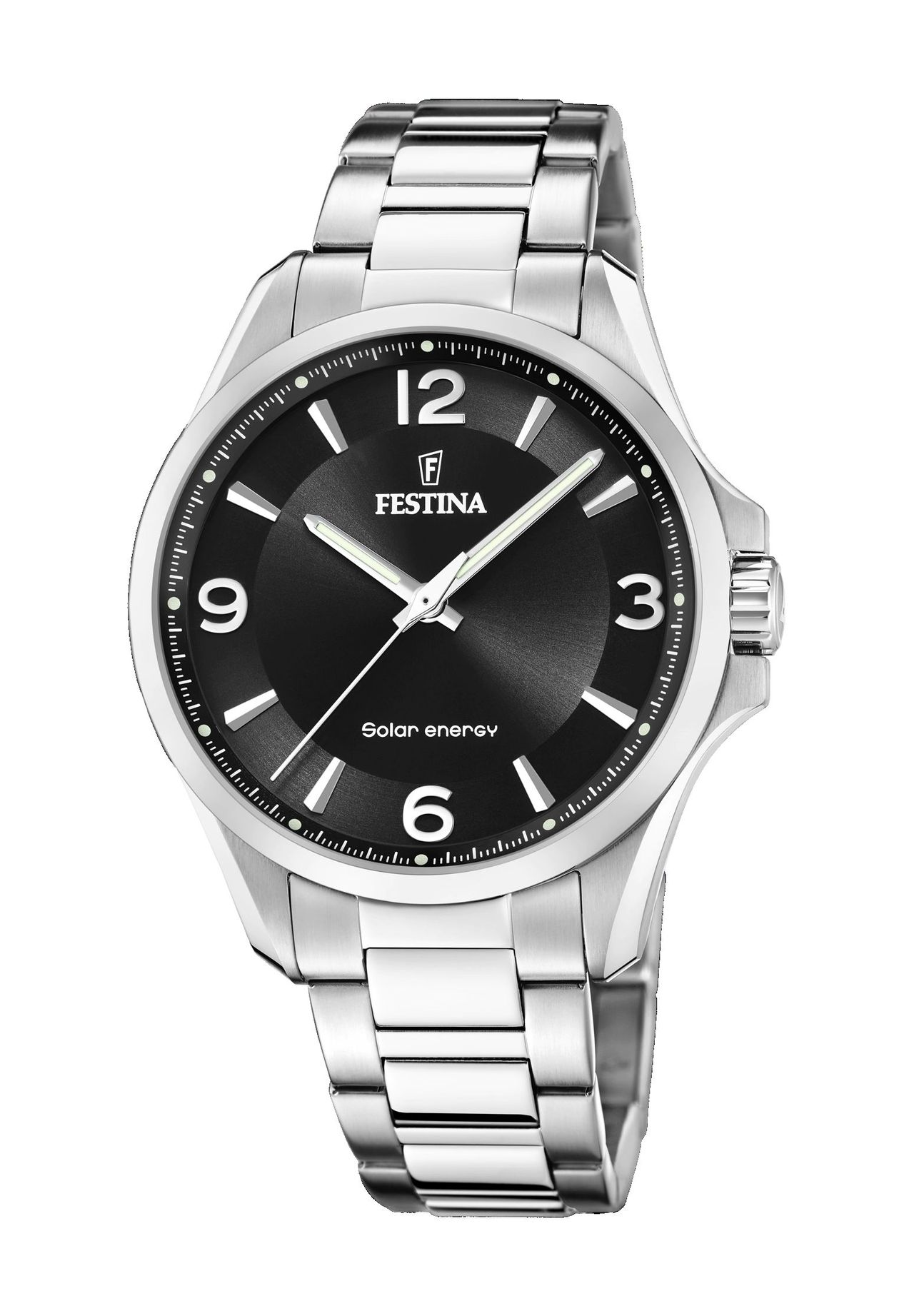 FESTINA Herren Solaruhr 'F20656', SCHWARZ