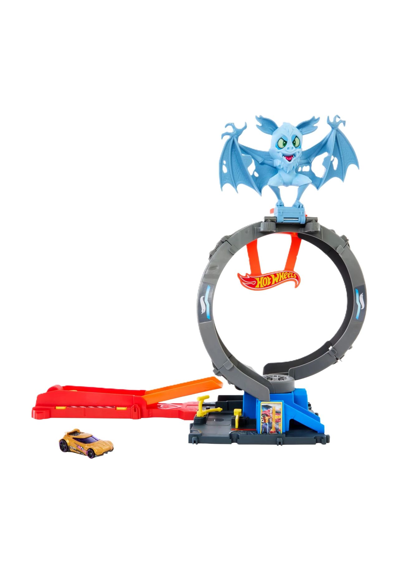 Hot Wheels City Nemesis Bat vs Tire Shop