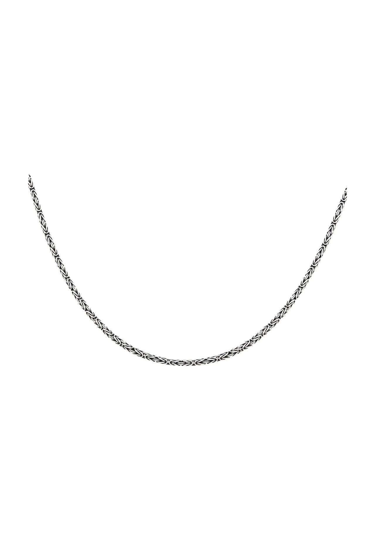 caї Herren Kette, 925er Silber, WEISSGOLD, 60