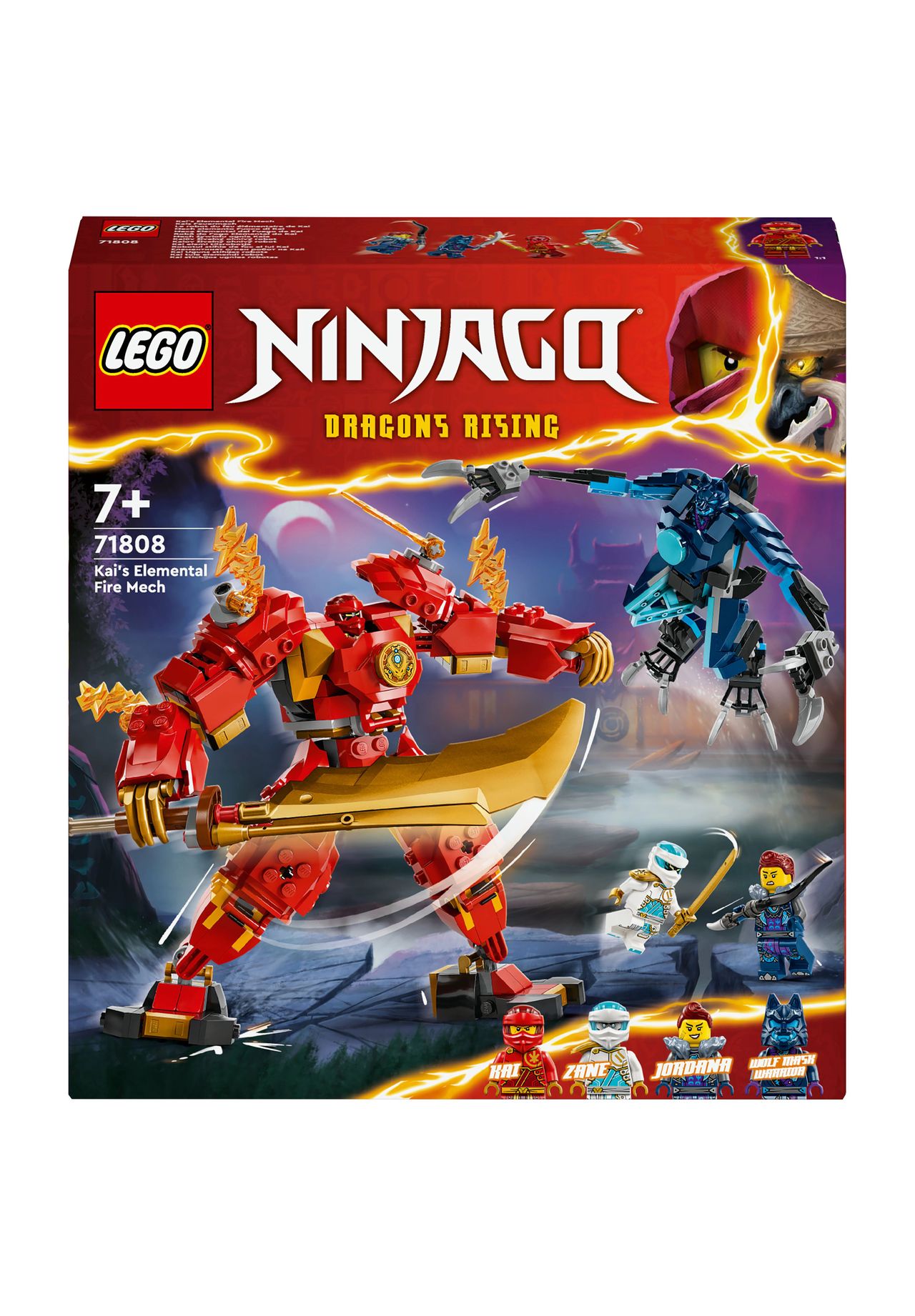 LEGO® NINJAGO® - 71808 Kais Feuermech, BUNT, 99