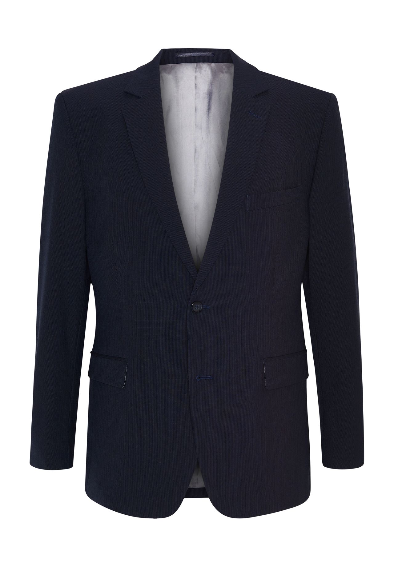 DUNMORE Sakko, Langarm, Struktur-Muster, für Herren, blau, 29