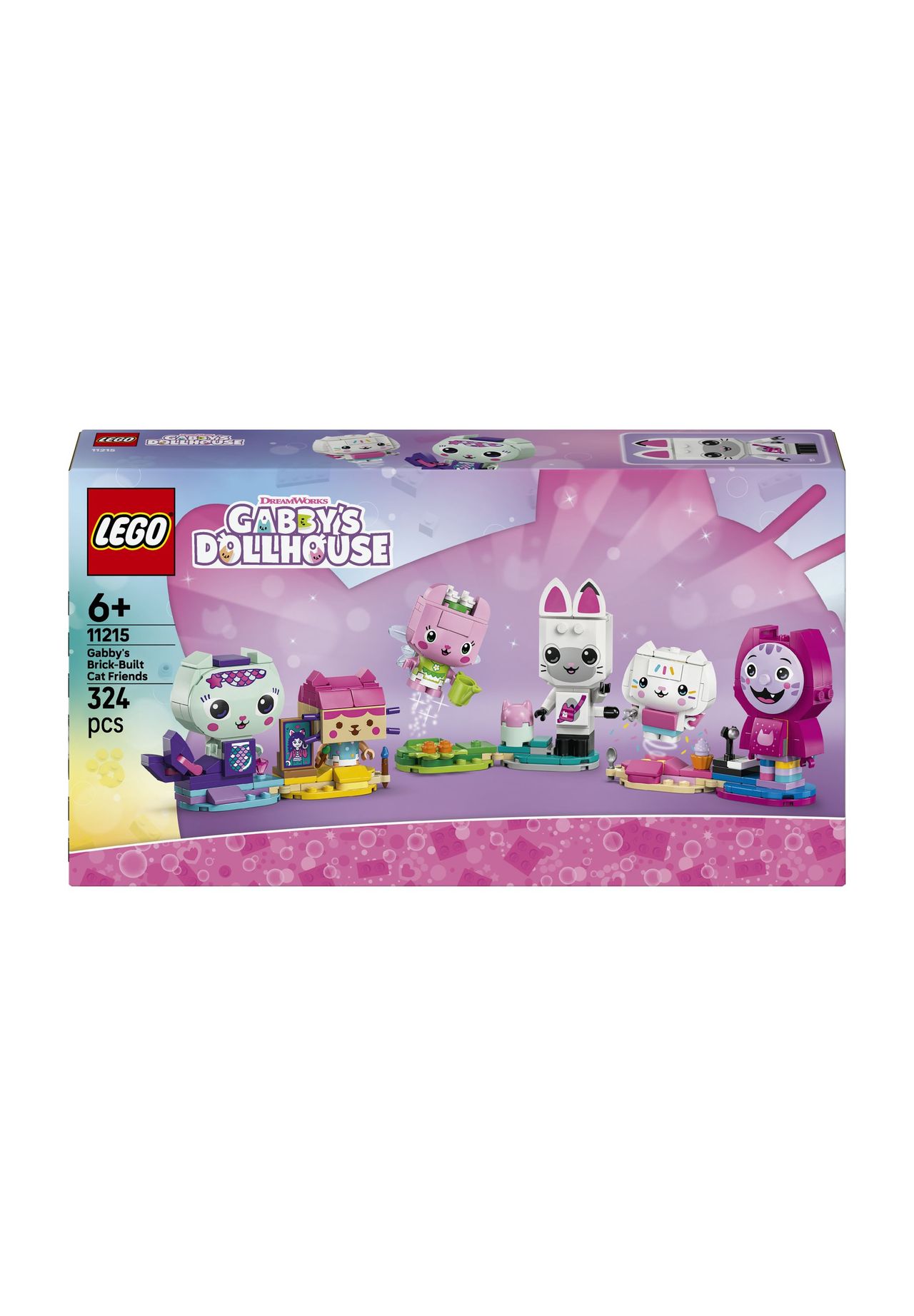 LEGO® Gabbys Puppenhaus - 11215 Katzenfreunde aus LEGO Steinen, 152 MEHRFARBIG, 99