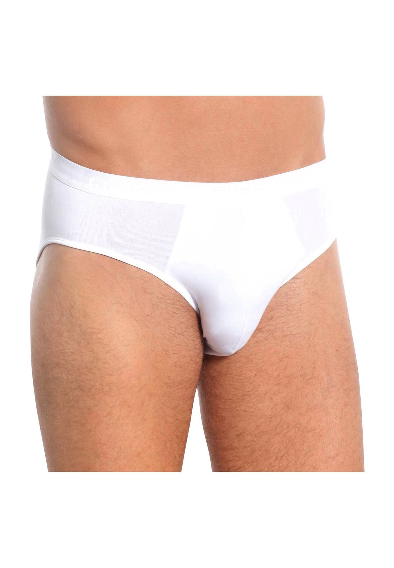 mey Slip 'Software', unifarben, für Herren, weiß, 8