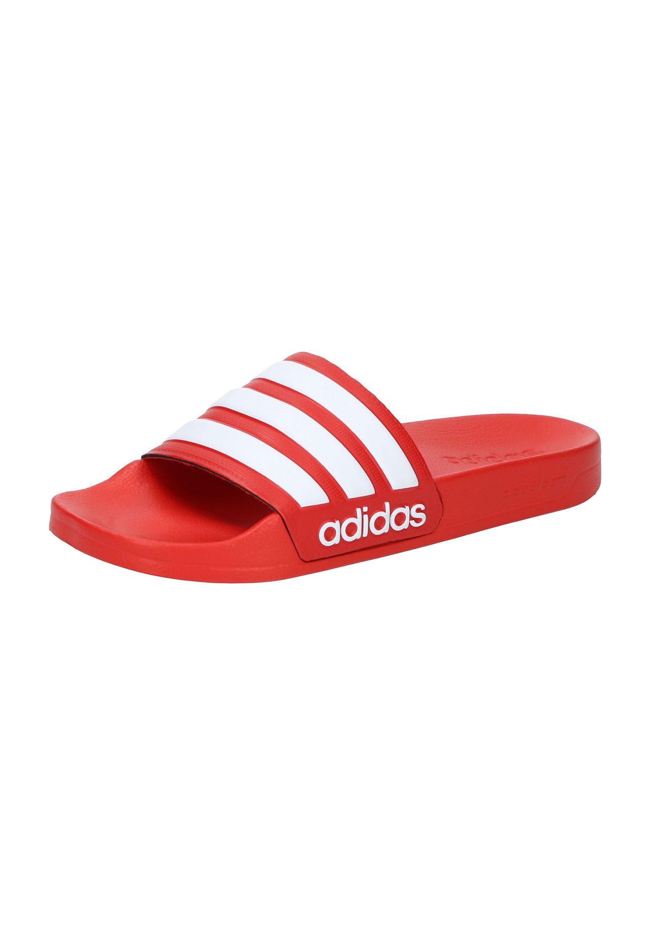 adidas Adilette Shower Badeschuhe, für Herren, rot, 46