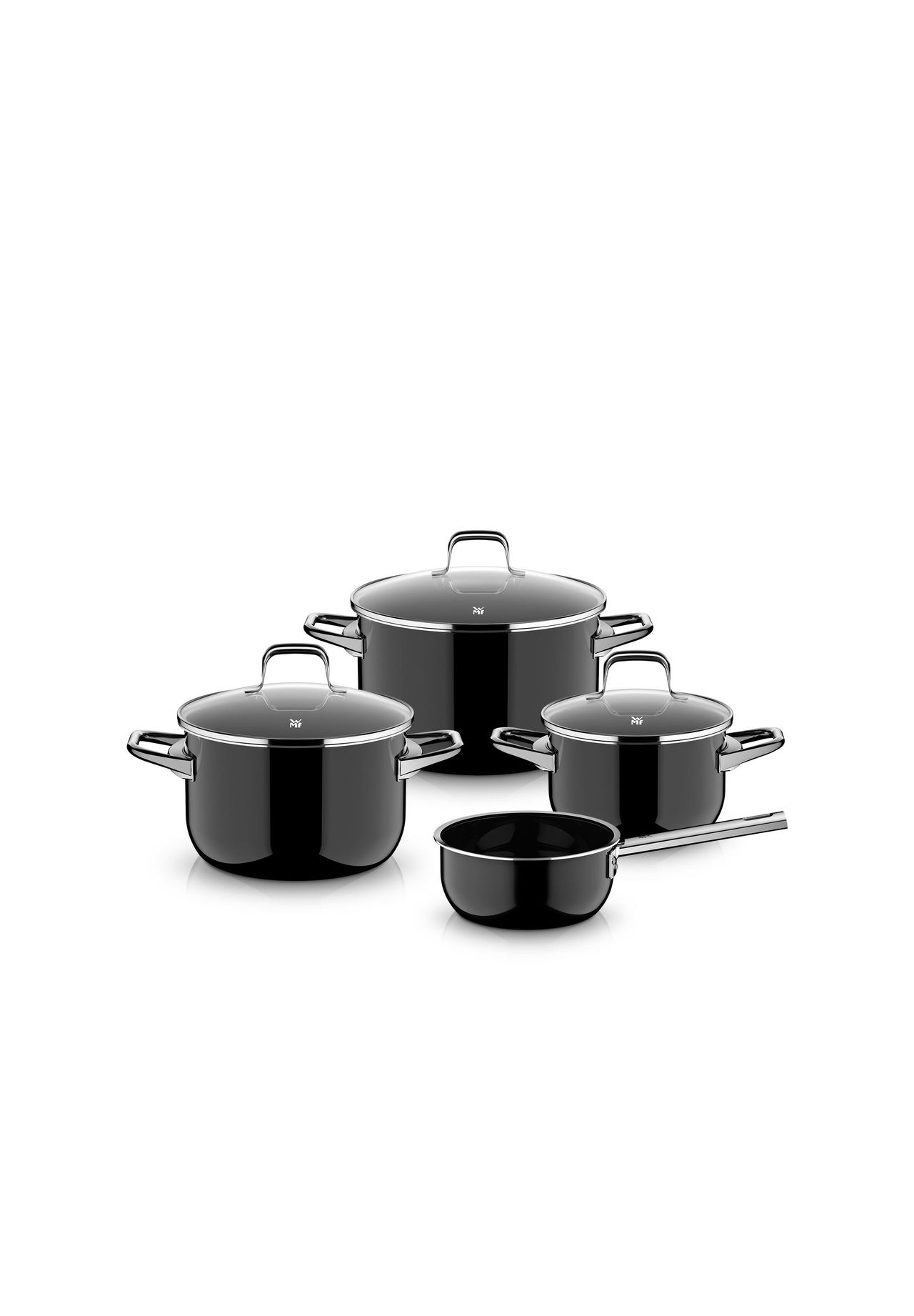 WMF Topf-Set 'Essential Pro', schwarz, 99