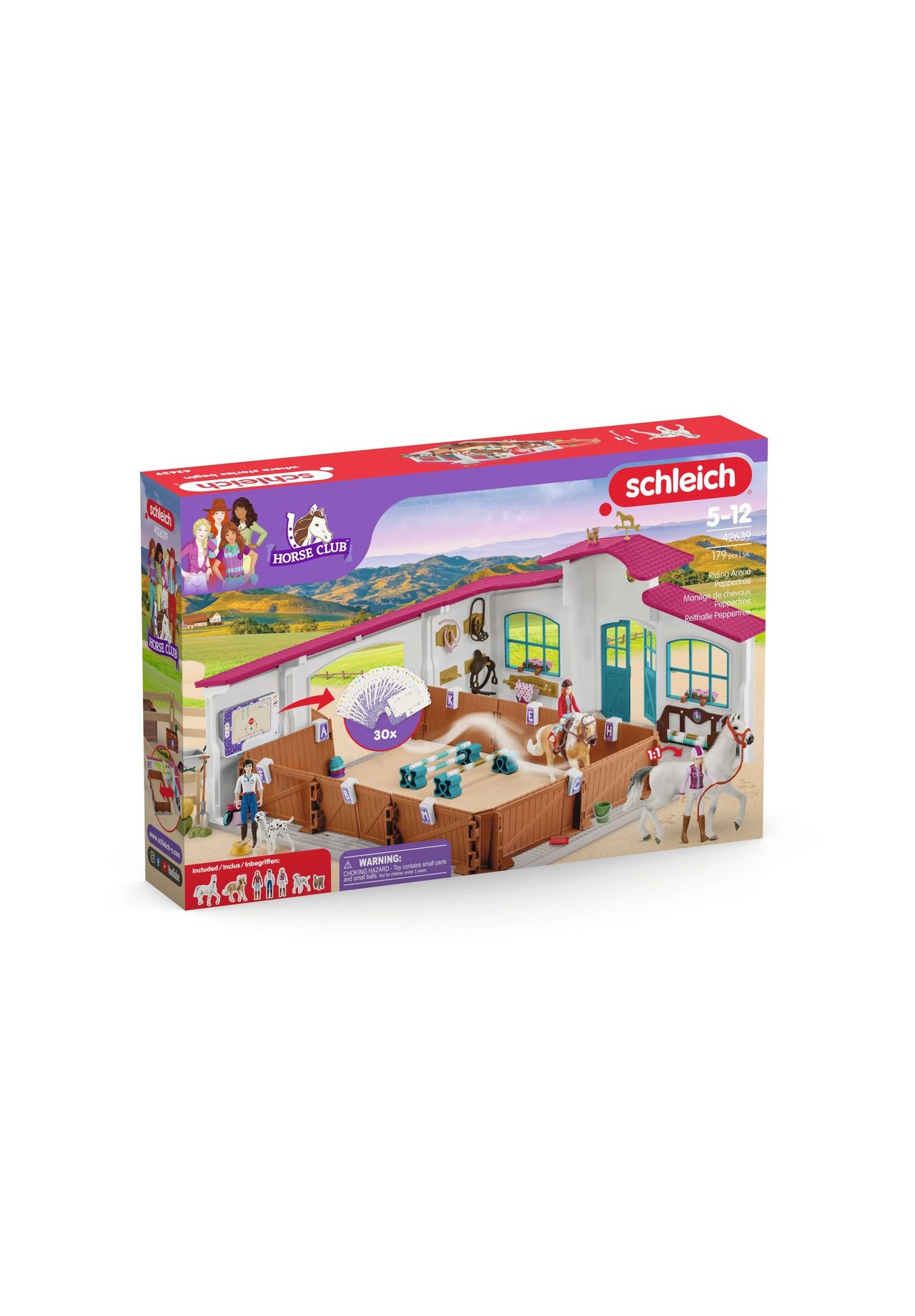 schleich® Horse Club - Reithalle Peppertree 42639, BUNT, 99