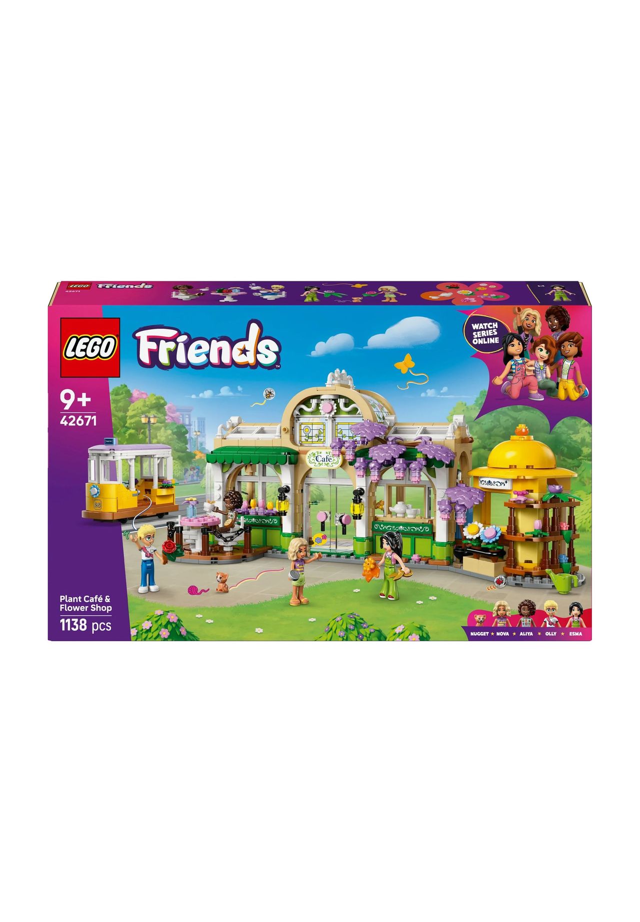 LEGO® Friends - 42671 Pflanzencafé und Blumenkiosk