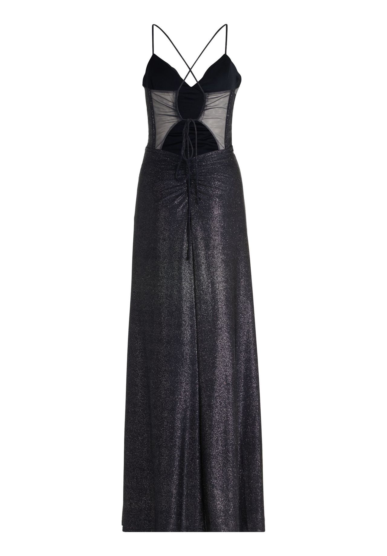 Vera Mont Abendkleid, lang, für Damen, blau, 34