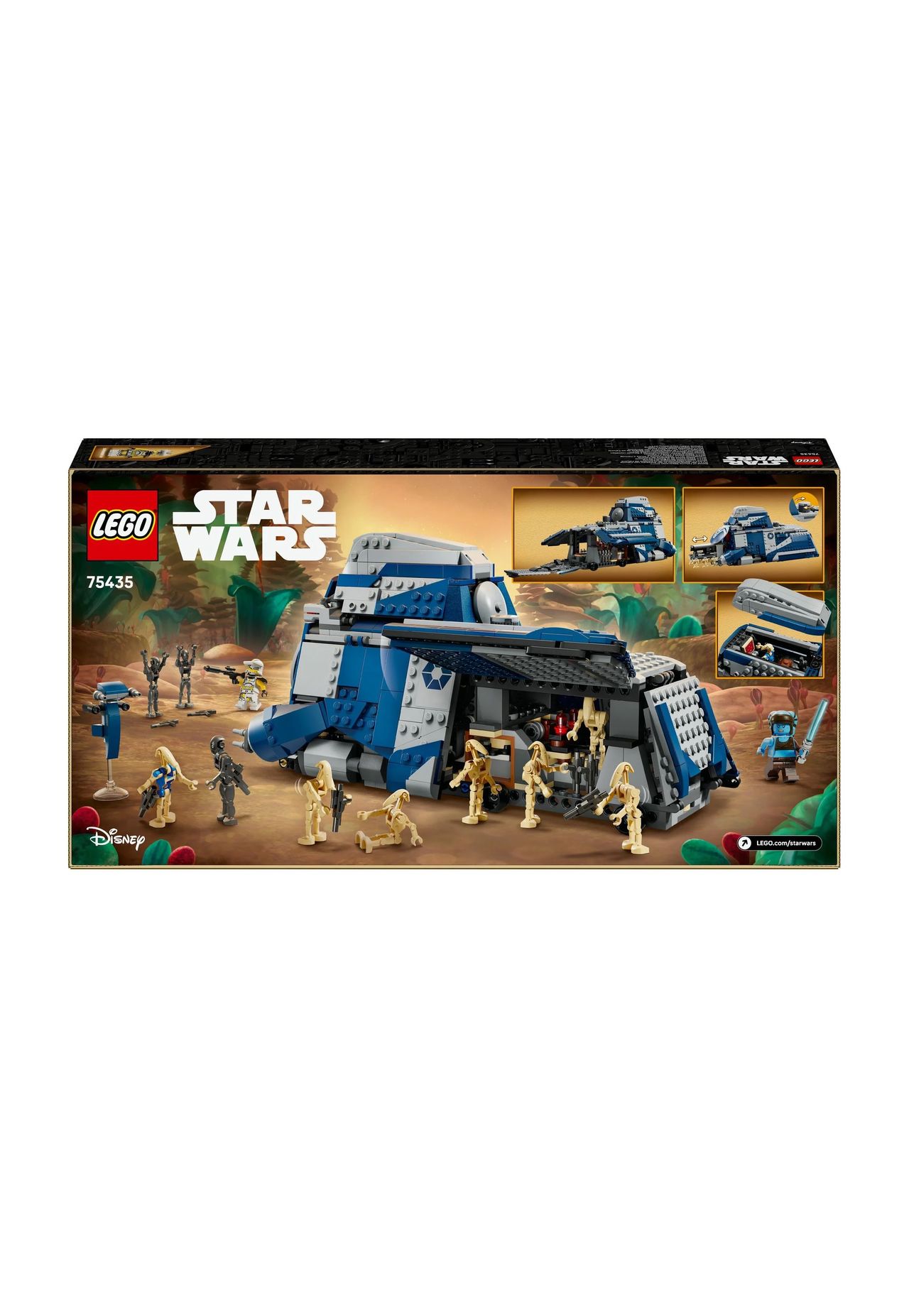 LEGO® Star Wars™ - 75435 The Clone Wars MTT der Separatisten in Schlacht von Felucia, 152 MEHRFARBIG, 99