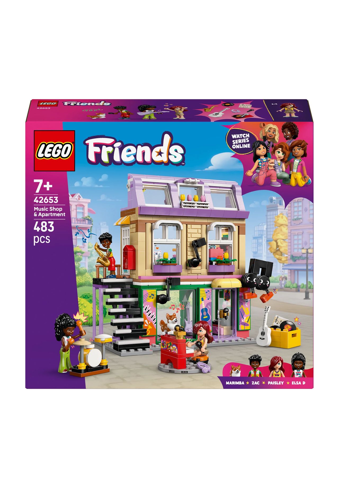 LEGO® Friends - 42653 Musikladen & Wohnung