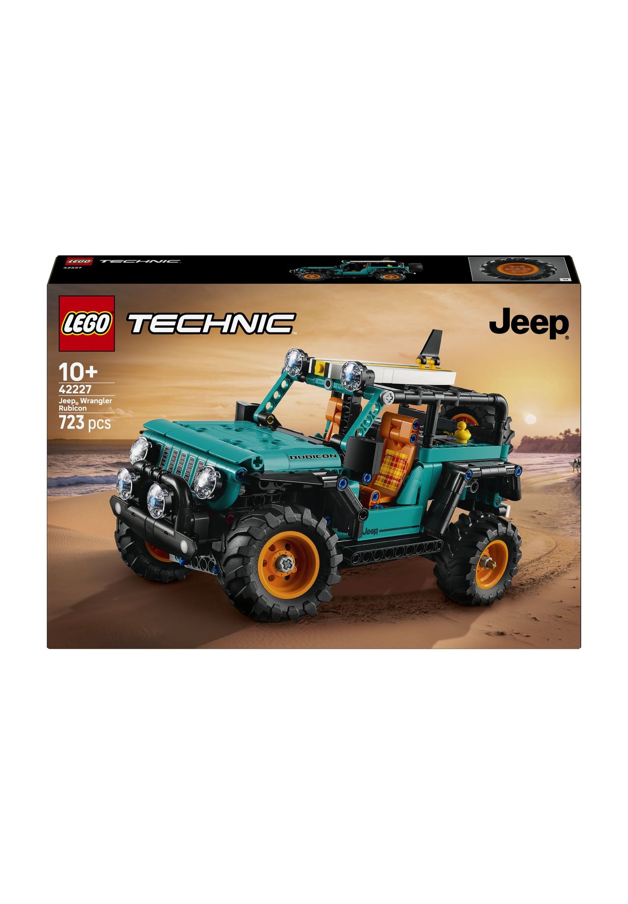 LEGO® Technic - 42227 Jeep® Wrangler Rubicon Geländewagen, 152 MEHRFARBIG, 99