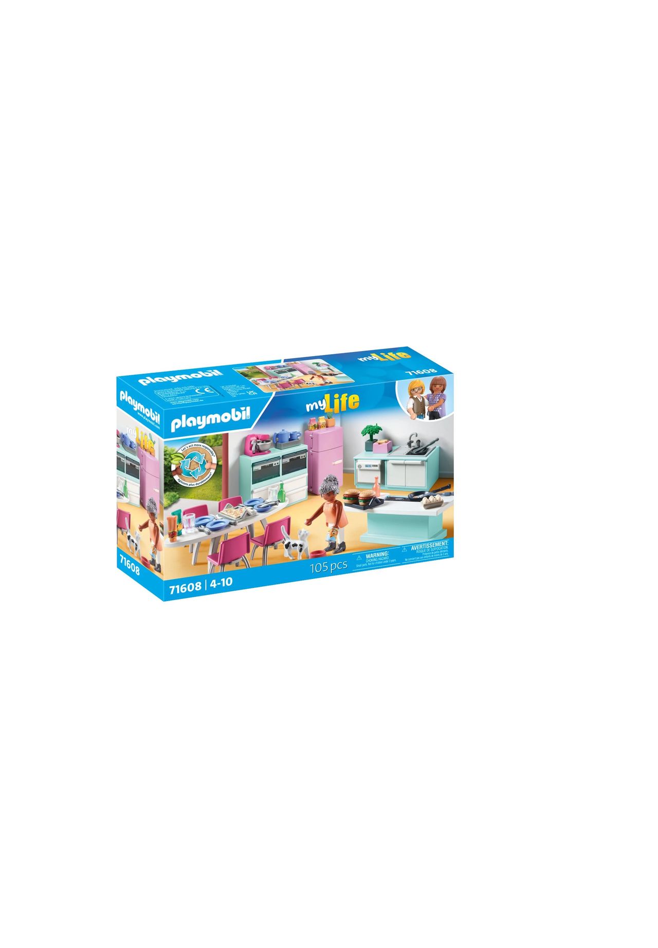playmobil® my Life - Küche mit Essplatz 71608, BUNT, 99