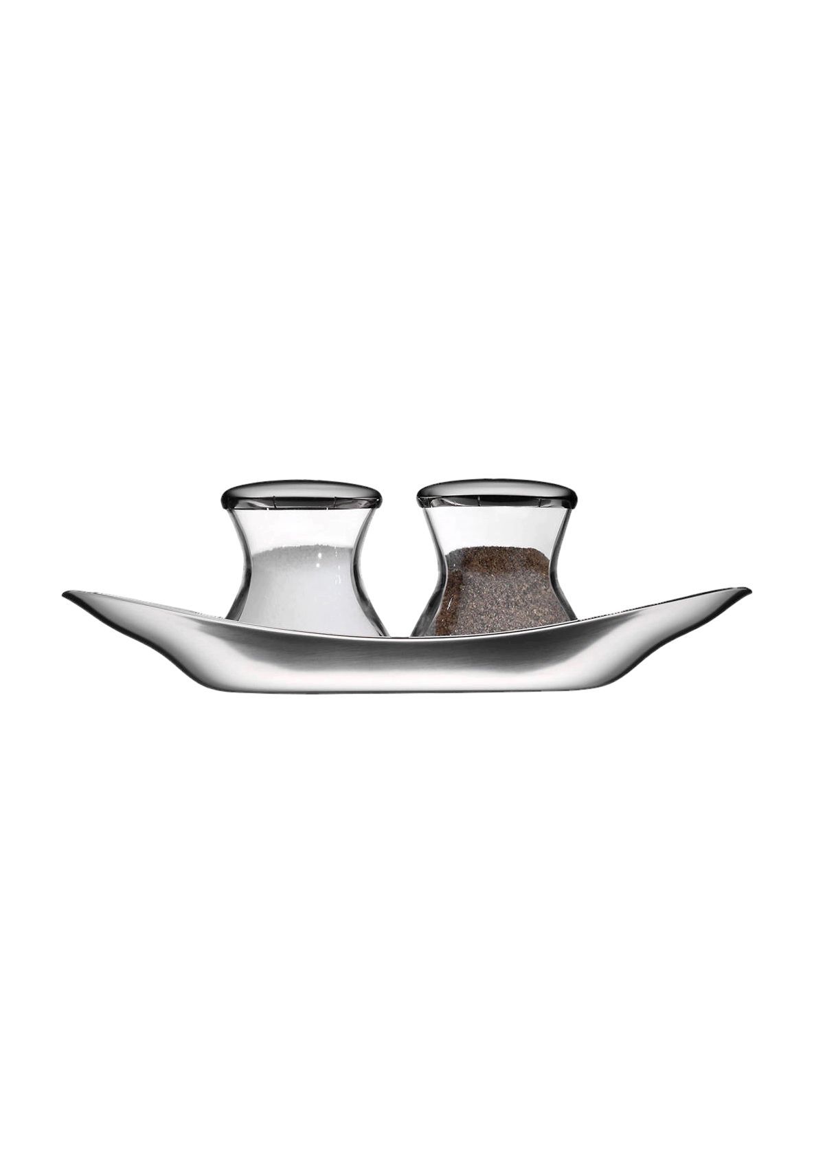 WMF Salz-/ Pfefferstreuer-Set 'Wagenfeld', 3-teilig