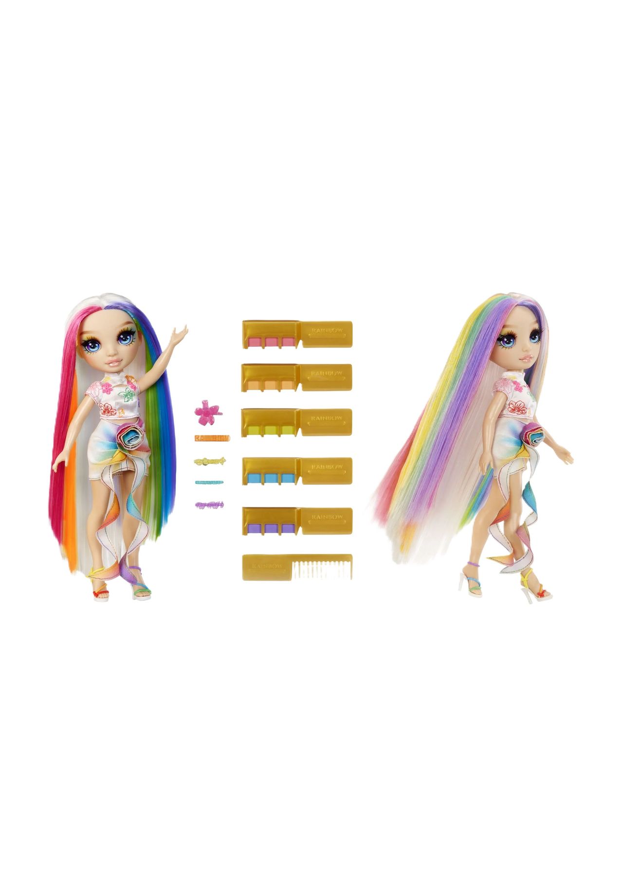 RAINBOW HIGH™ Modepuppe Hair 'Chalk & Style – Amaya', mehrfarbig