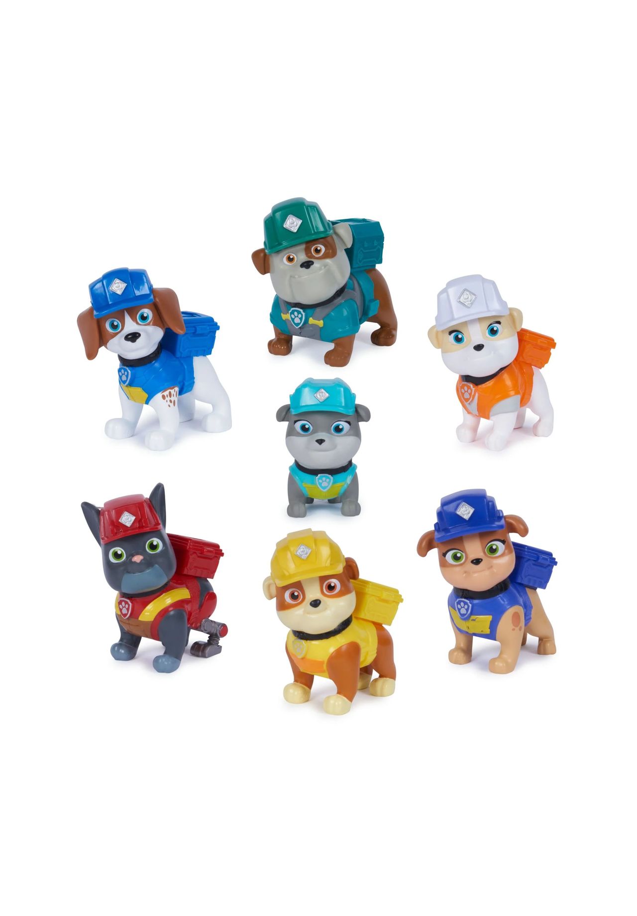 SPIN MASTER™ Paw Patrol - Rubble & Crew Figuren
