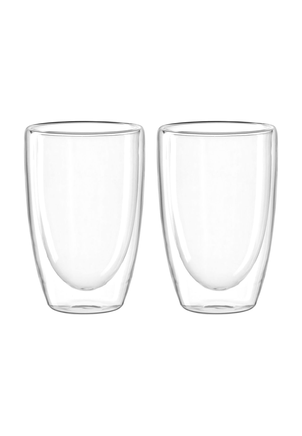 LEONARDO Latte Macchiato Gläser-Set, 2-teilig, transparent, 0,4 L