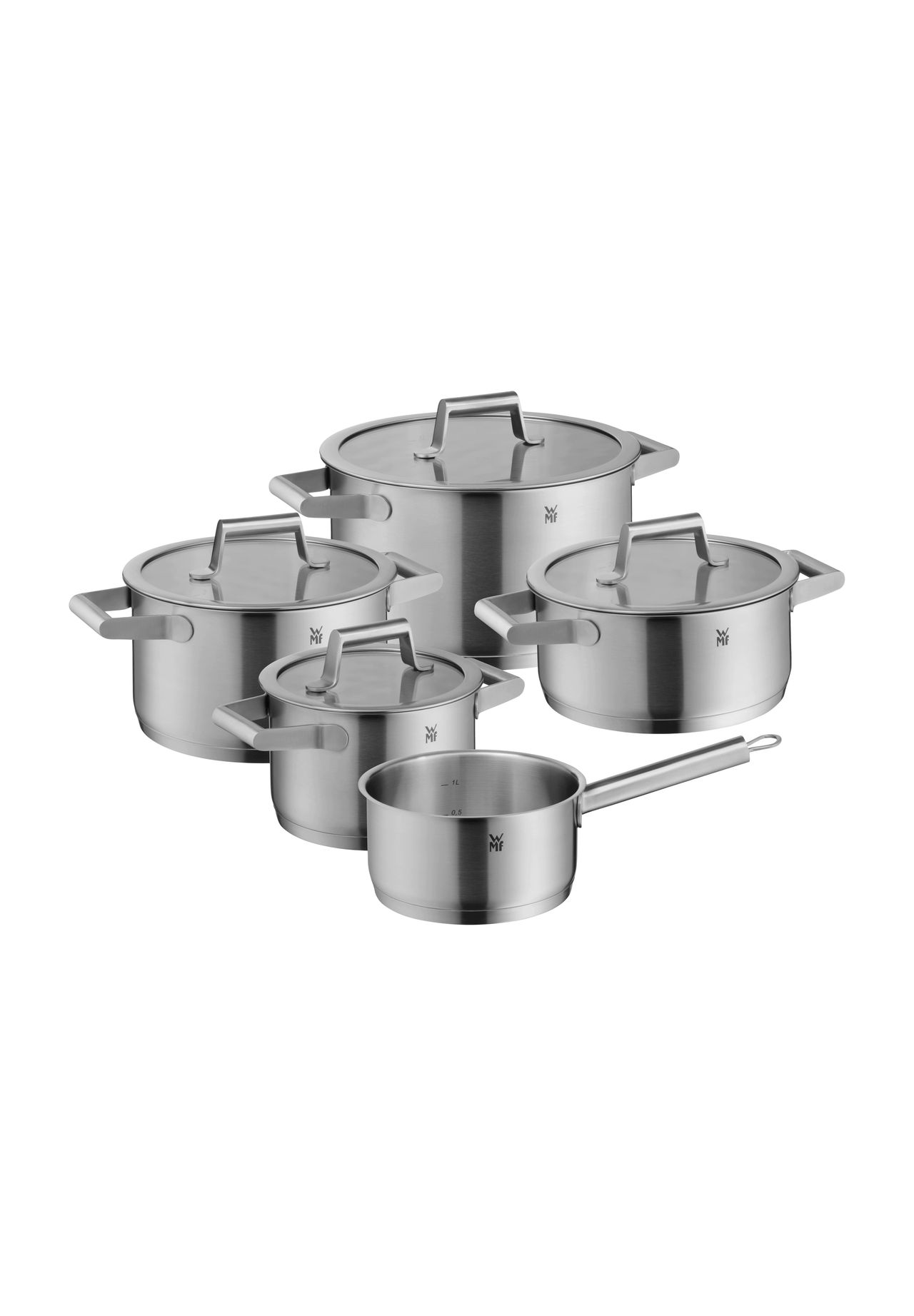 WMF Comfort Line Vorteils-Topf-Set, SILBER