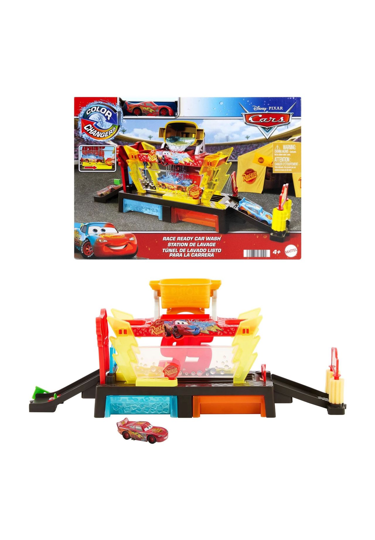 Hot Wheels Disney Cars Spielset 'Pixar Autowaschanlagen'