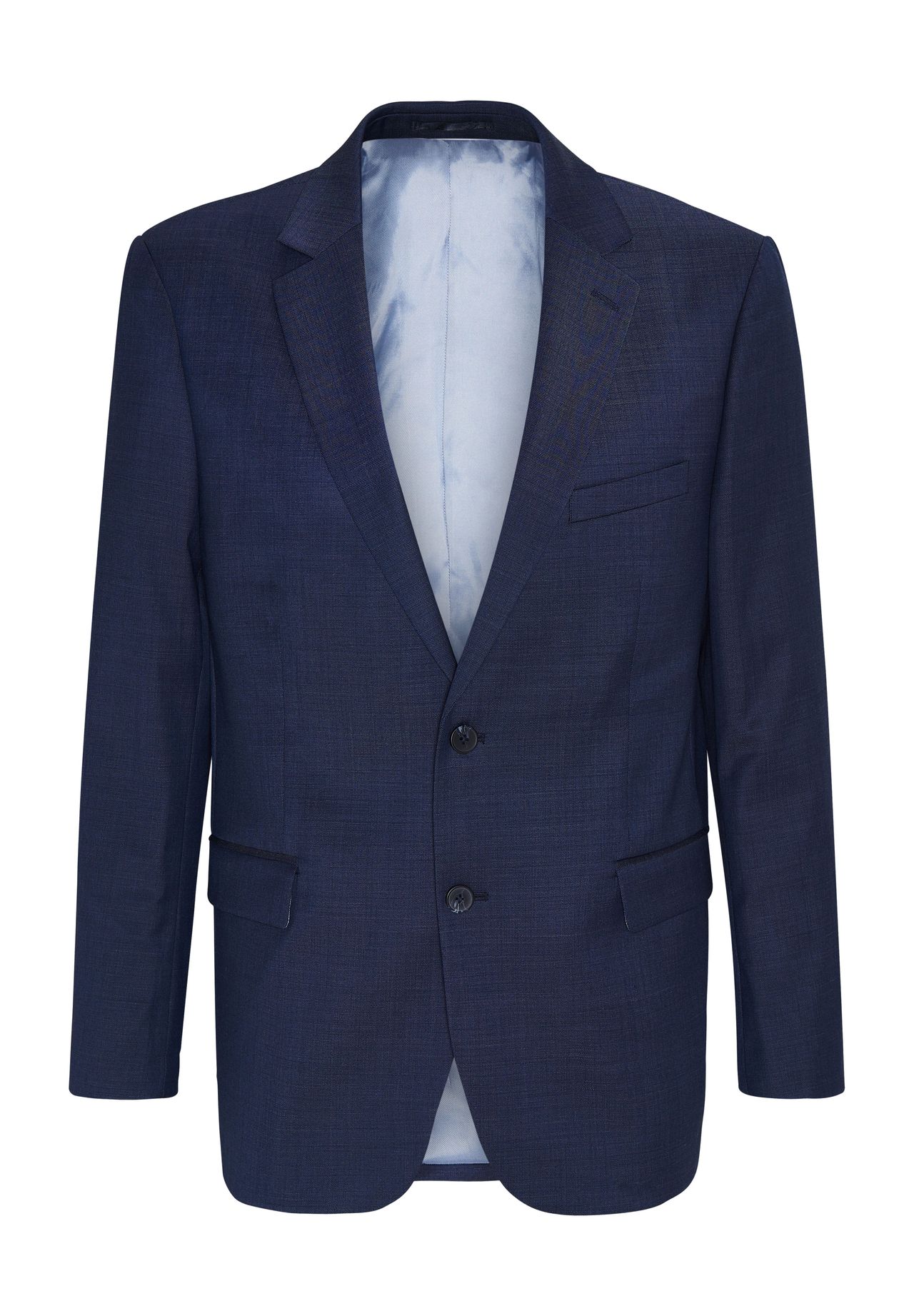 DUNMORE 71538 Sakko, Wollanteil, tailliert, für Herren, blau, 25