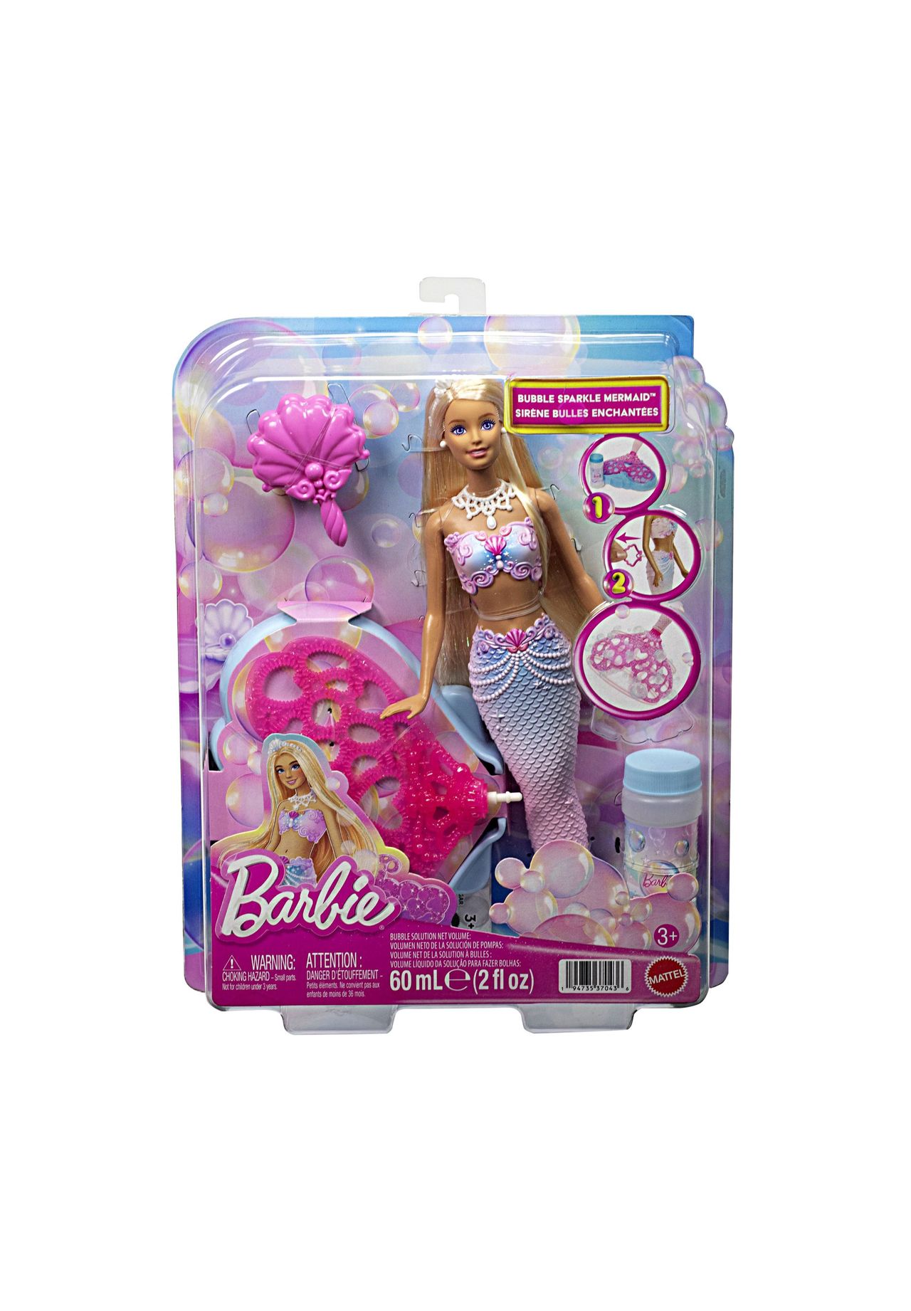 Barbie Seifenzauber Meerjungfrau, rosa, 99
