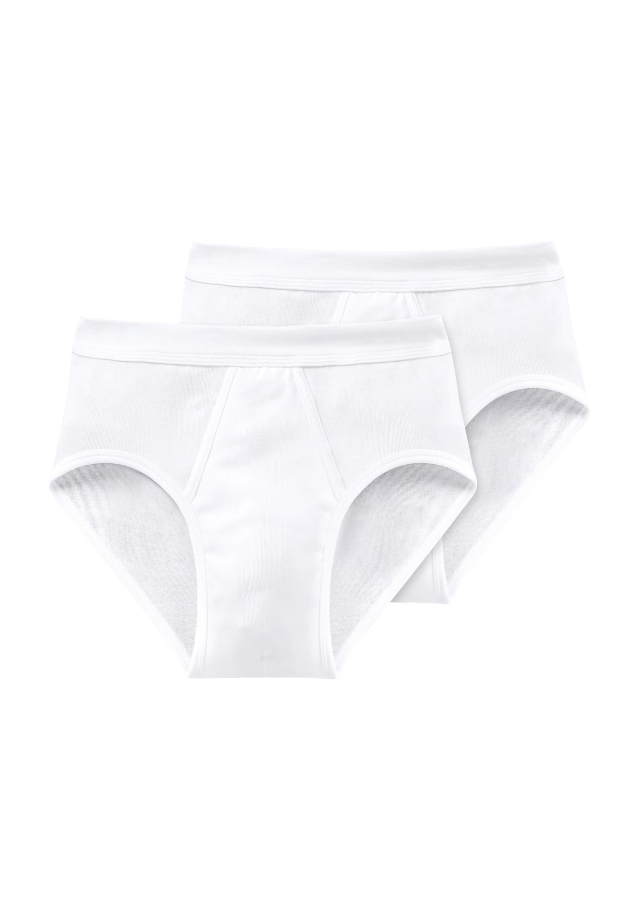 SCHIESSER Unterhosen, Feinripp-Qualität, für Herren, weiß, 5
