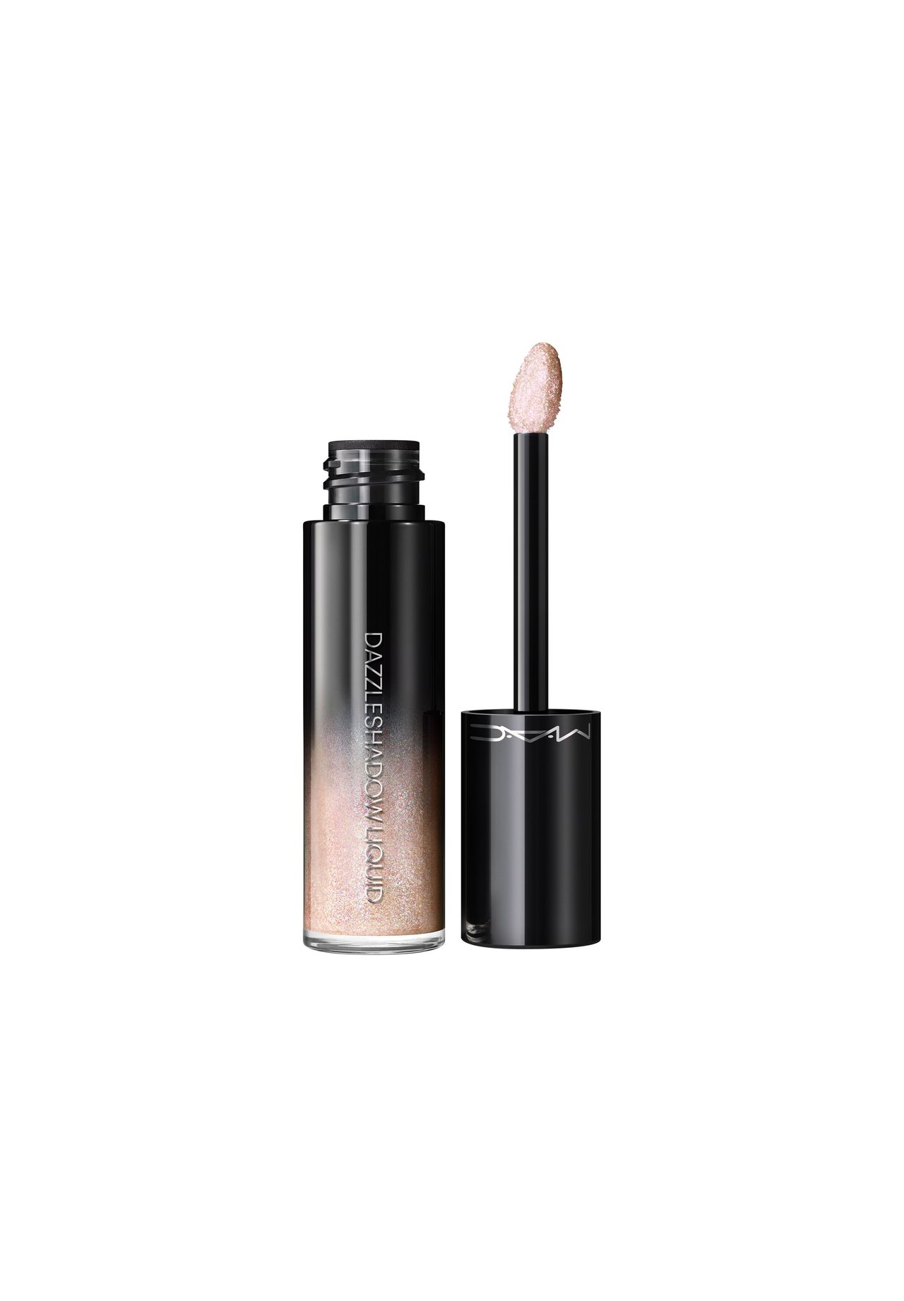 M·A·C Dazzleshadow Liquid Eyeshadow, Augen Make-up, lidschatten, Puder, beige|braun (BEAMING BRIGHTER), metallic|glitzernd|schimmernd, beige|braun, 4,4 ML
