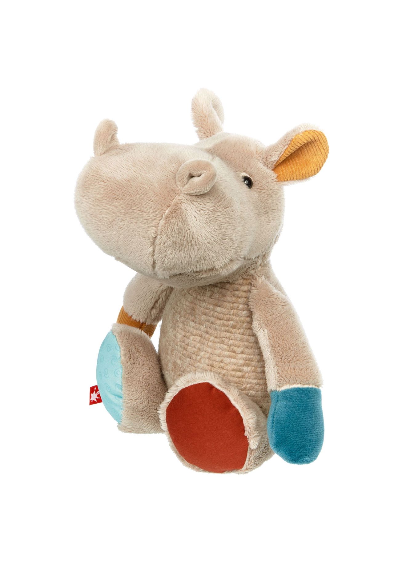 sigikid® Nilpferd Patchwork Sweety, für Babys und Kinder, grau|mehrfarbig, 99