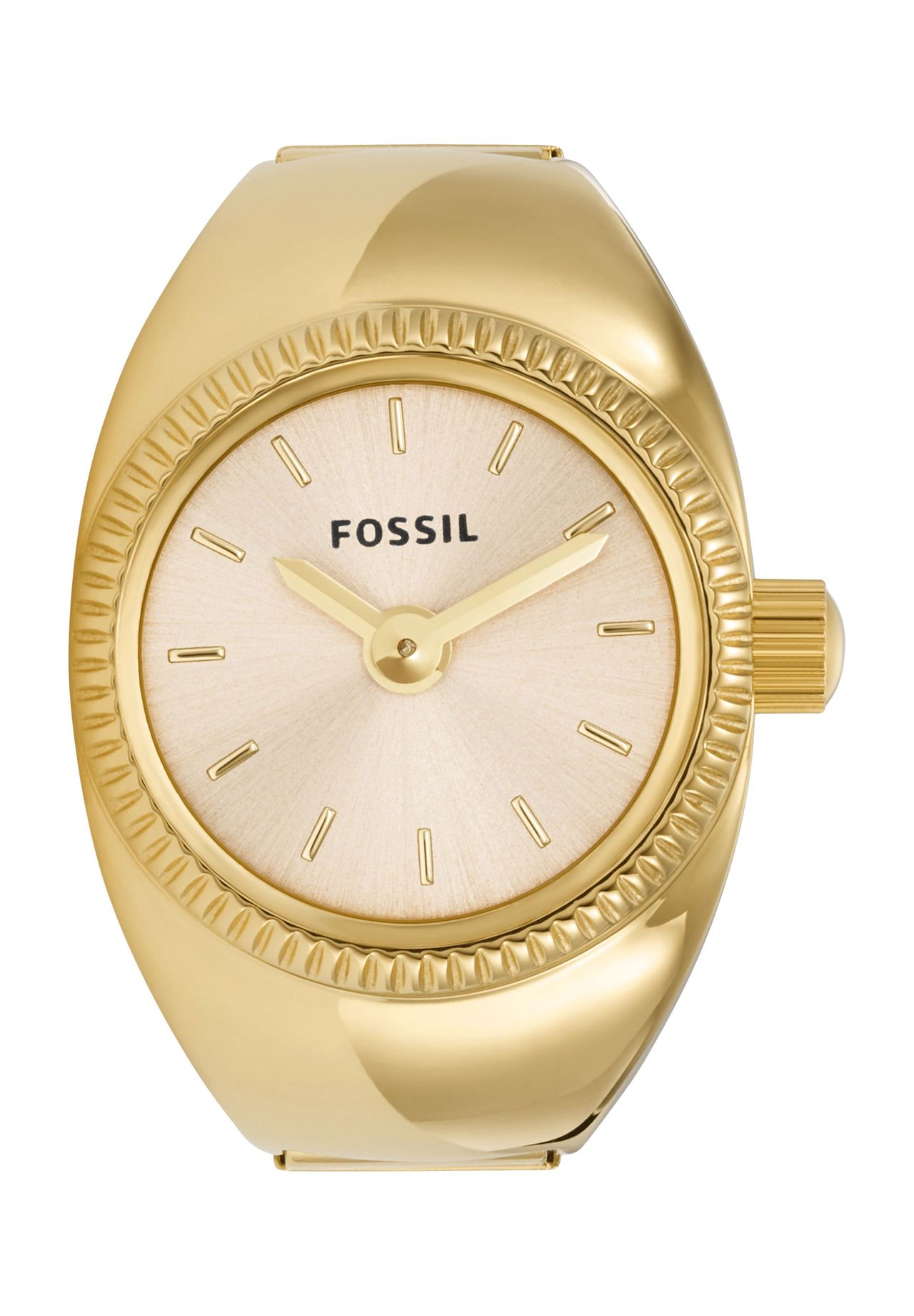 FOSSIL Damen Ring-Uhr 'ES5246', gold