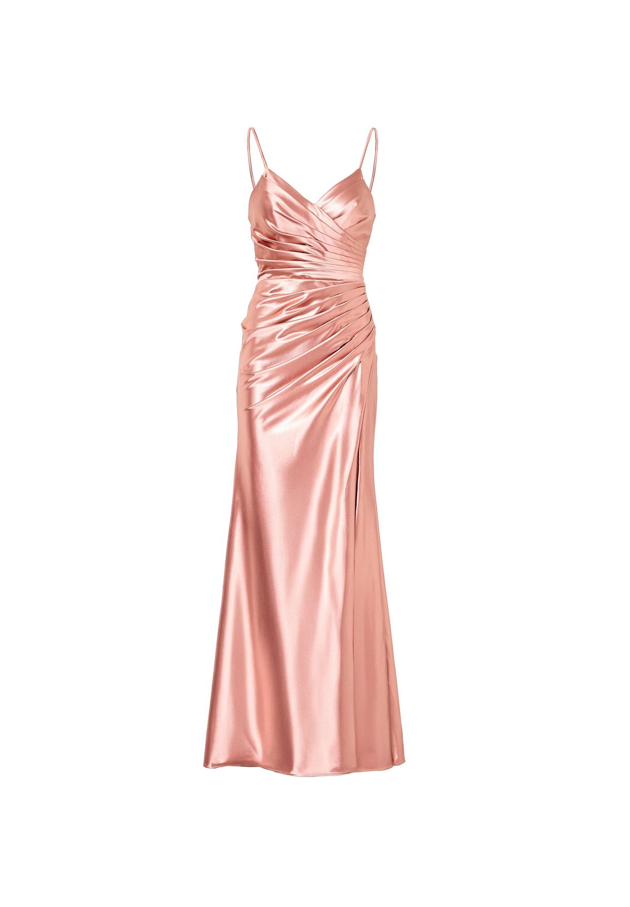 MASCARA© LONDON Abendkleid, Spaghettiträger, für Damen, rosa, 34
