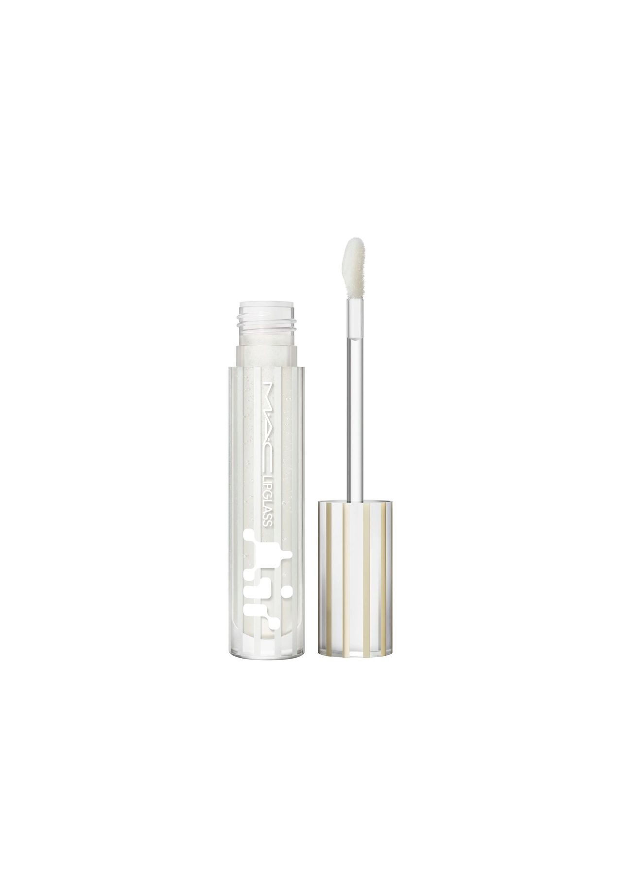M·A·C Lipglass Air Lipgloss, Lippen Make-up, lipgloss, Gel, braun (AESTHETIC), schimmernd|glänzend|langanhaltend, Deckkraft: Leicht, braun, 5 ML