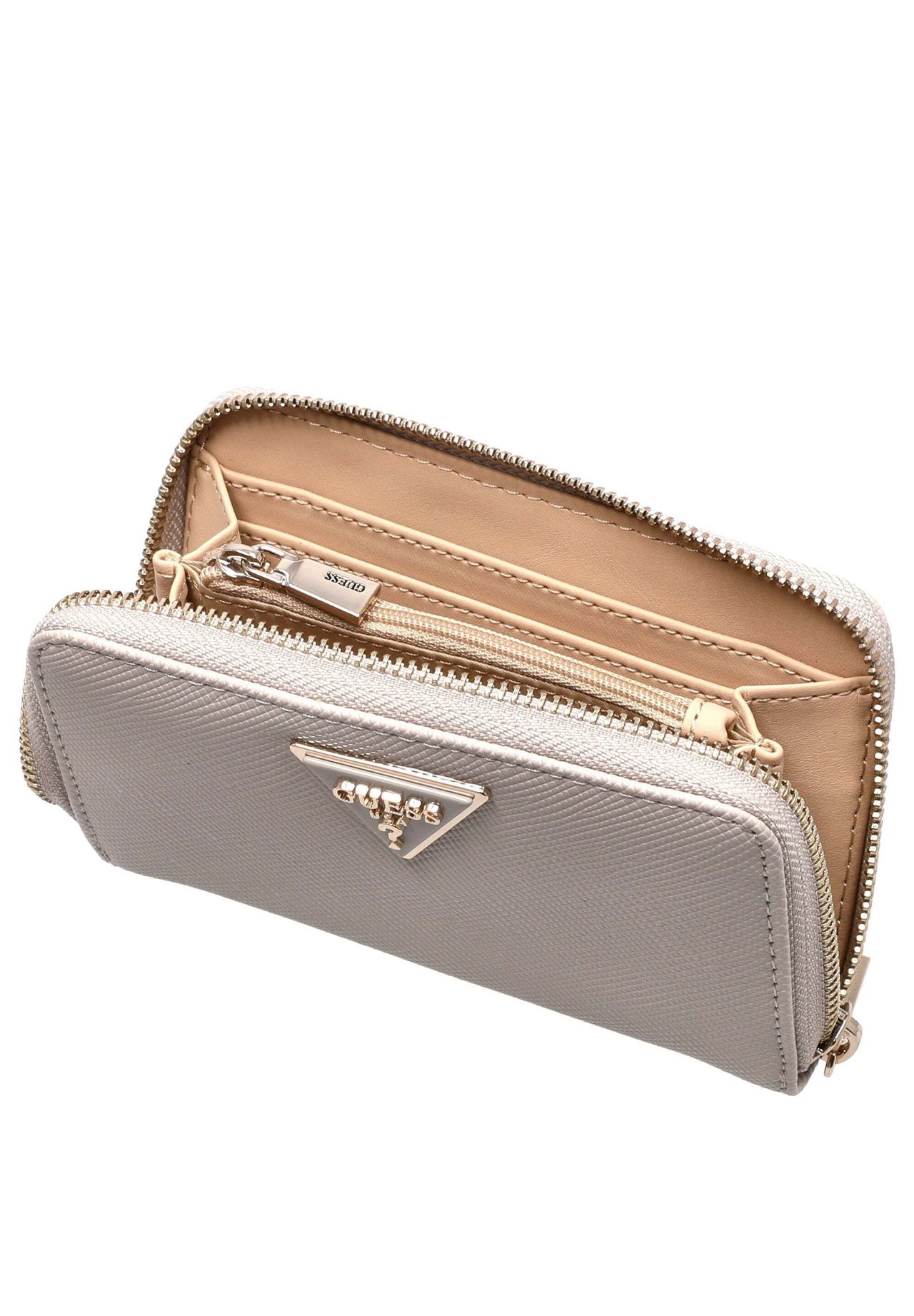 GUESS Laurel II SLG Medium Zip Around - Geldbörse (taupe), beige, 99