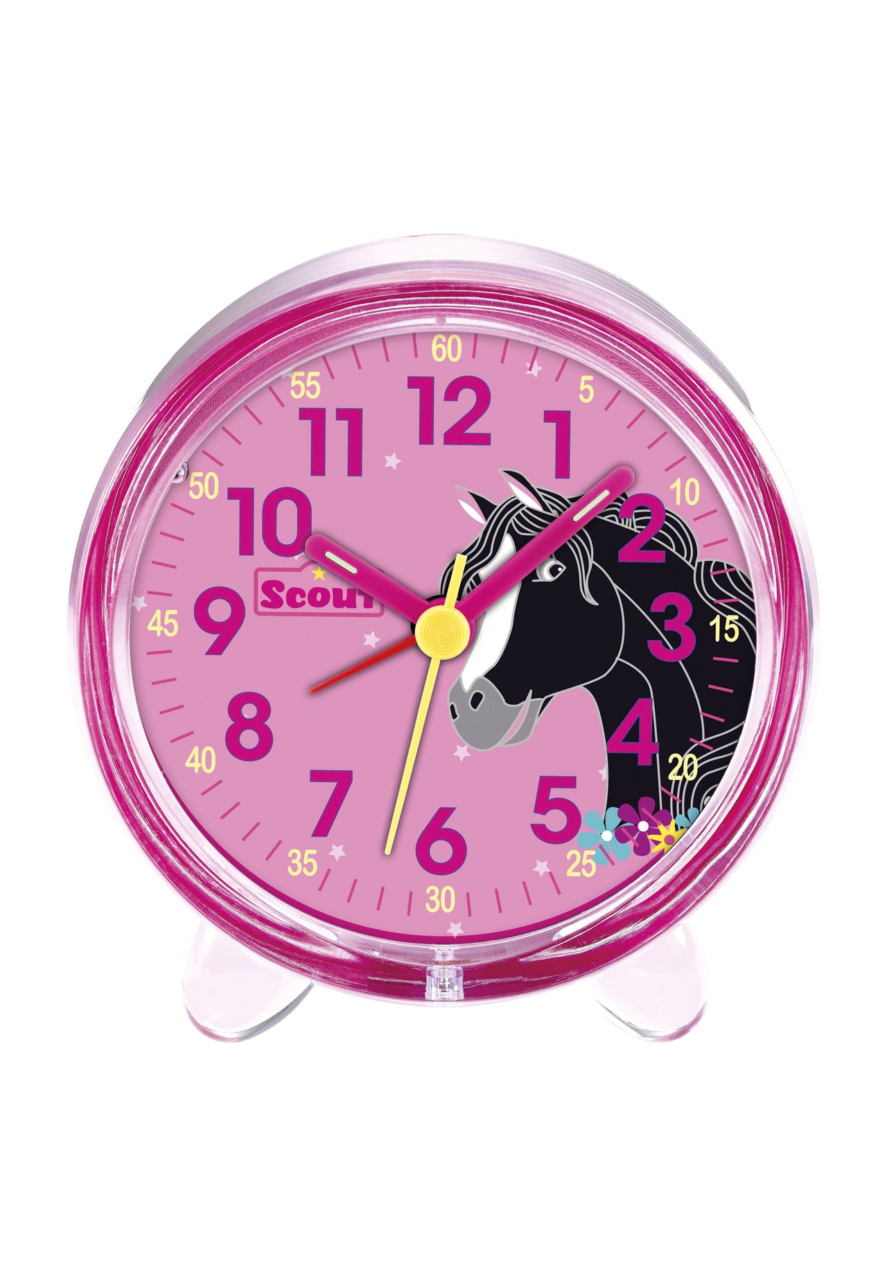Scout® Mädchen Wecker Favorit Pferd '280001050', Rosa