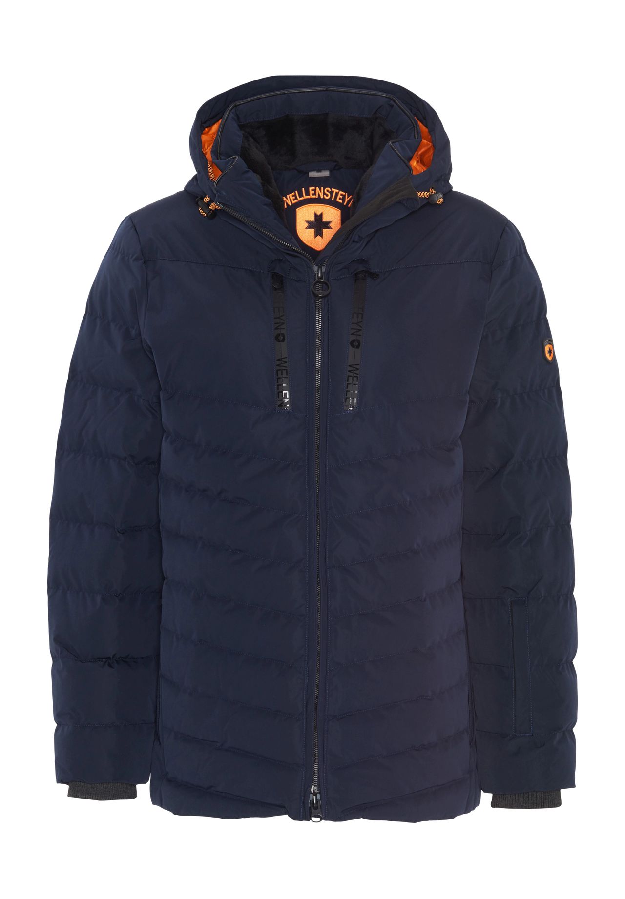 WELLENSTEYN Carmenere Funktionsjacke, Stehkragen, Kapuze, für Herren, blau, L