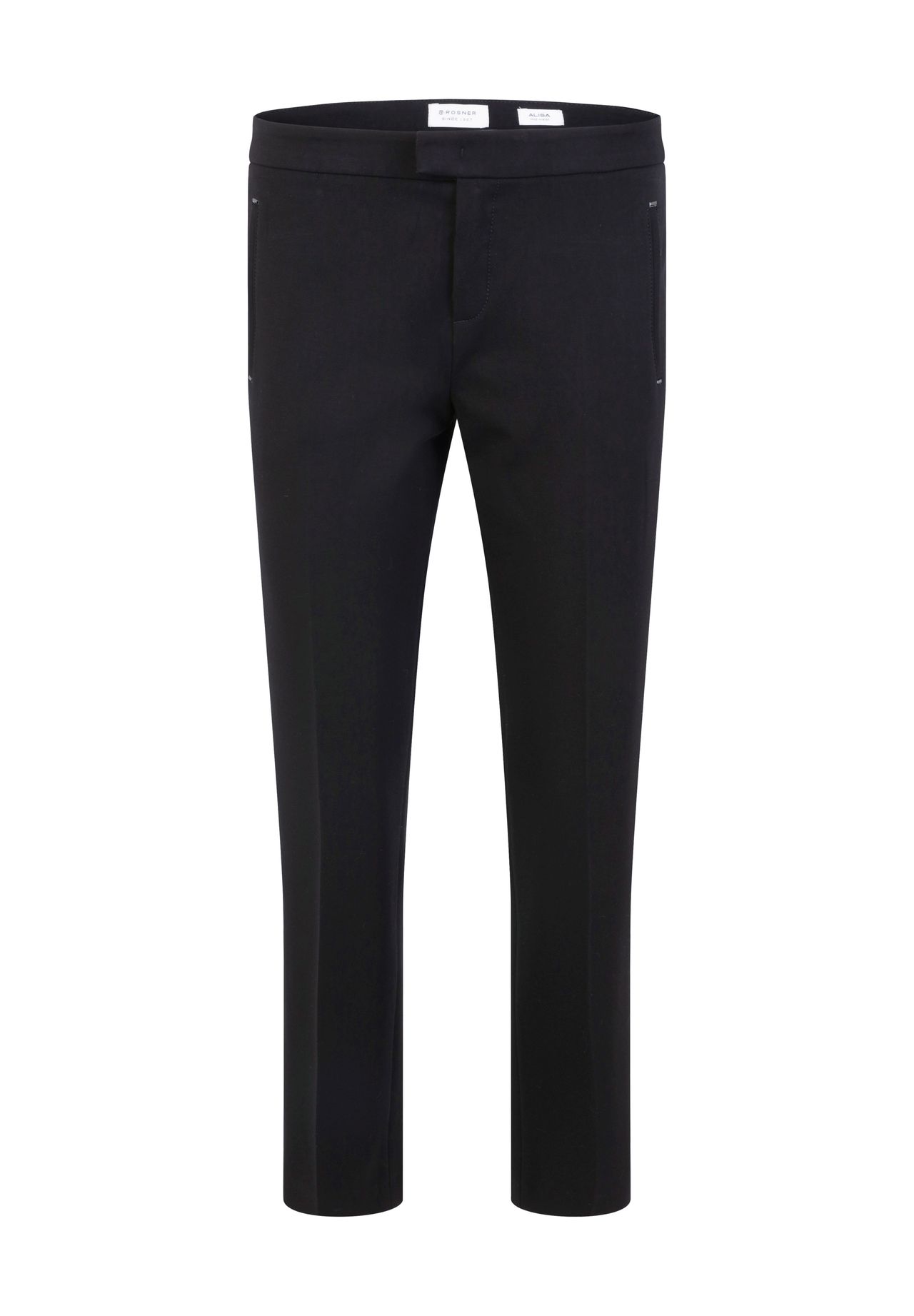 Rosner Zigarettenhose 'Alisa', verdeckter Verschluss, für Damen, schwarz, 36/30