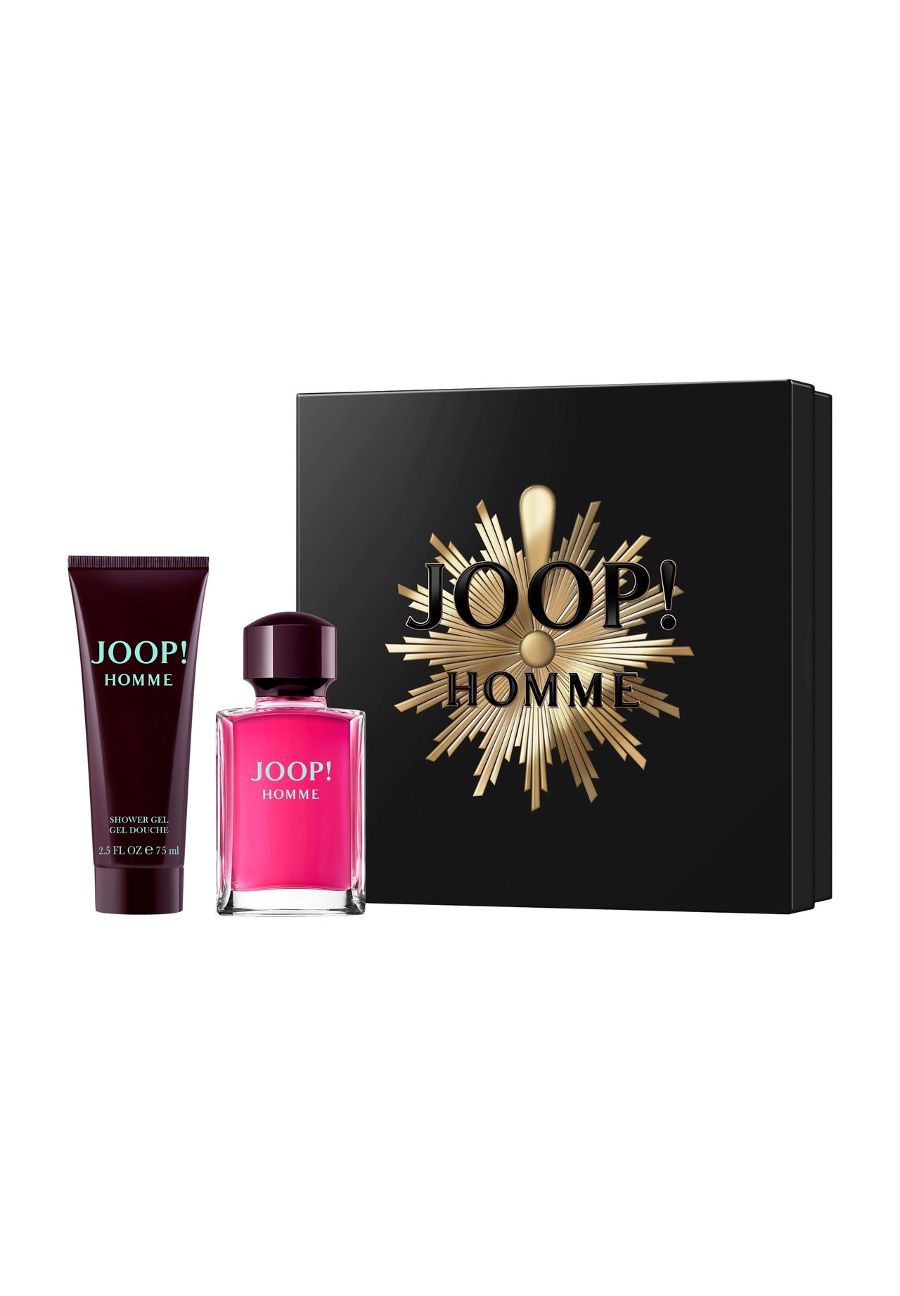JOOP! Homme Duft-, Duftset (1x Eau de Toilette 75 ml, 1x Showergel ml), Herren, Blumig