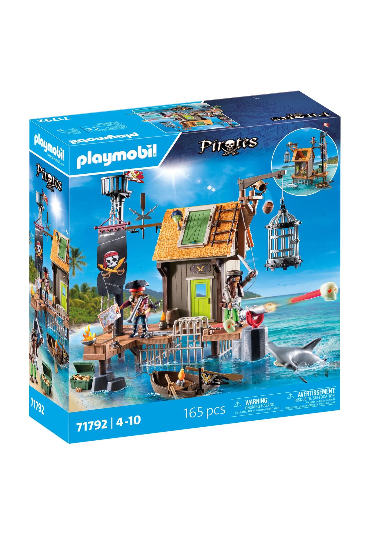 playmobil® Pirates - Piratenhafen mit Seeräubern 71792, BUNT, 99