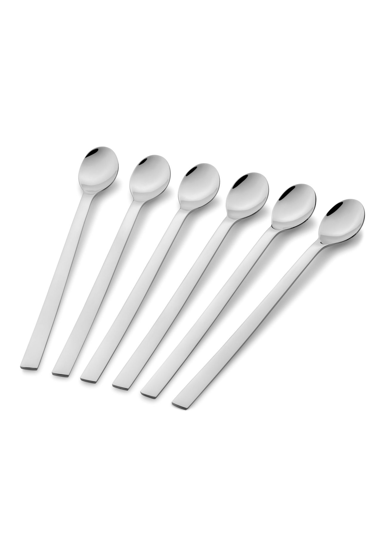 WMF Longdrinklöffel-Set, 6-teilig, silber